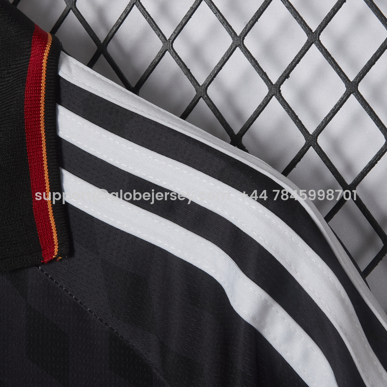 GlobeJersey-Germany 2026 Black And White V-Shaped Design Special Jersey - Fans Version