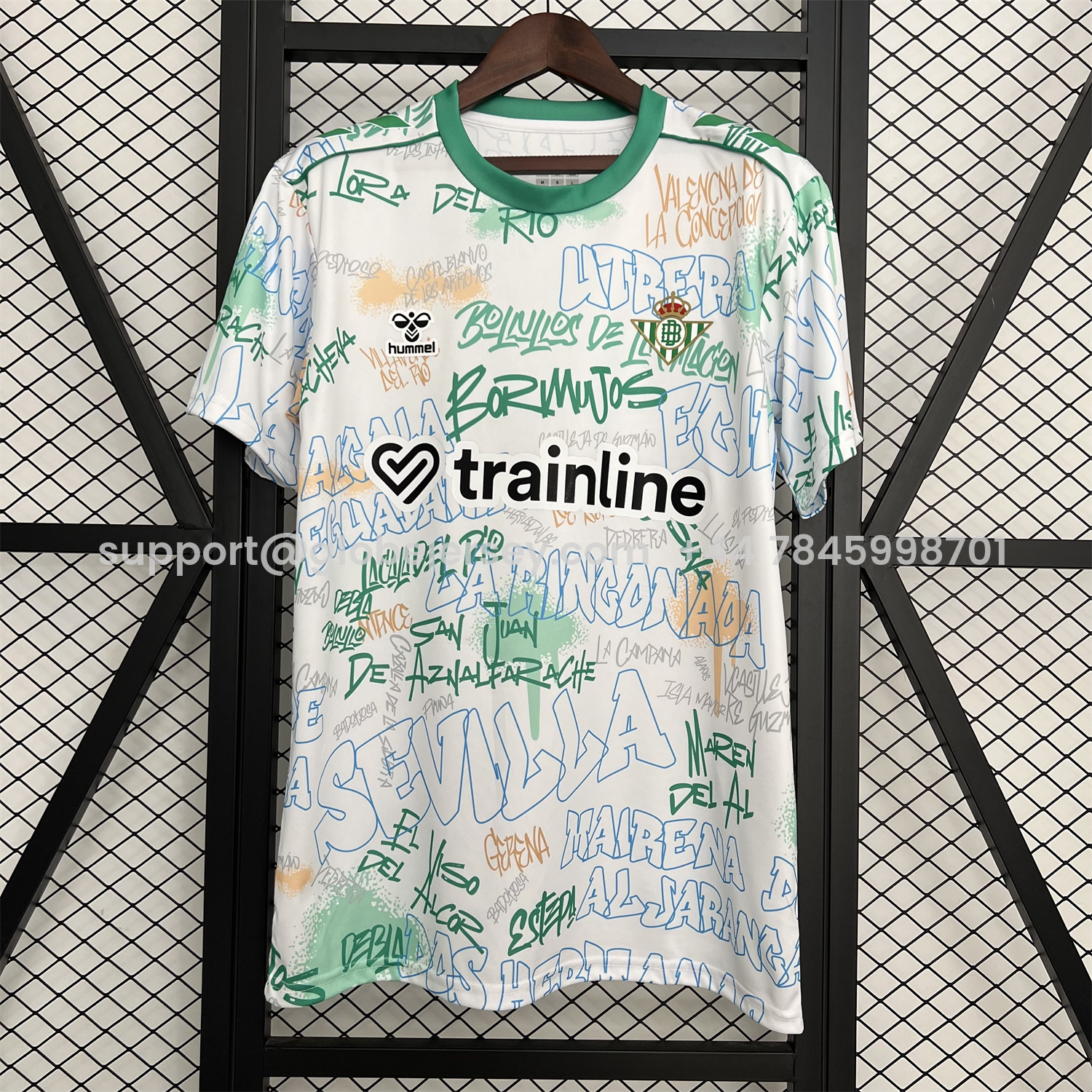 GlobeJersey-Real Betis 25-26 Graffiti Style Special Jersey - Fans Version