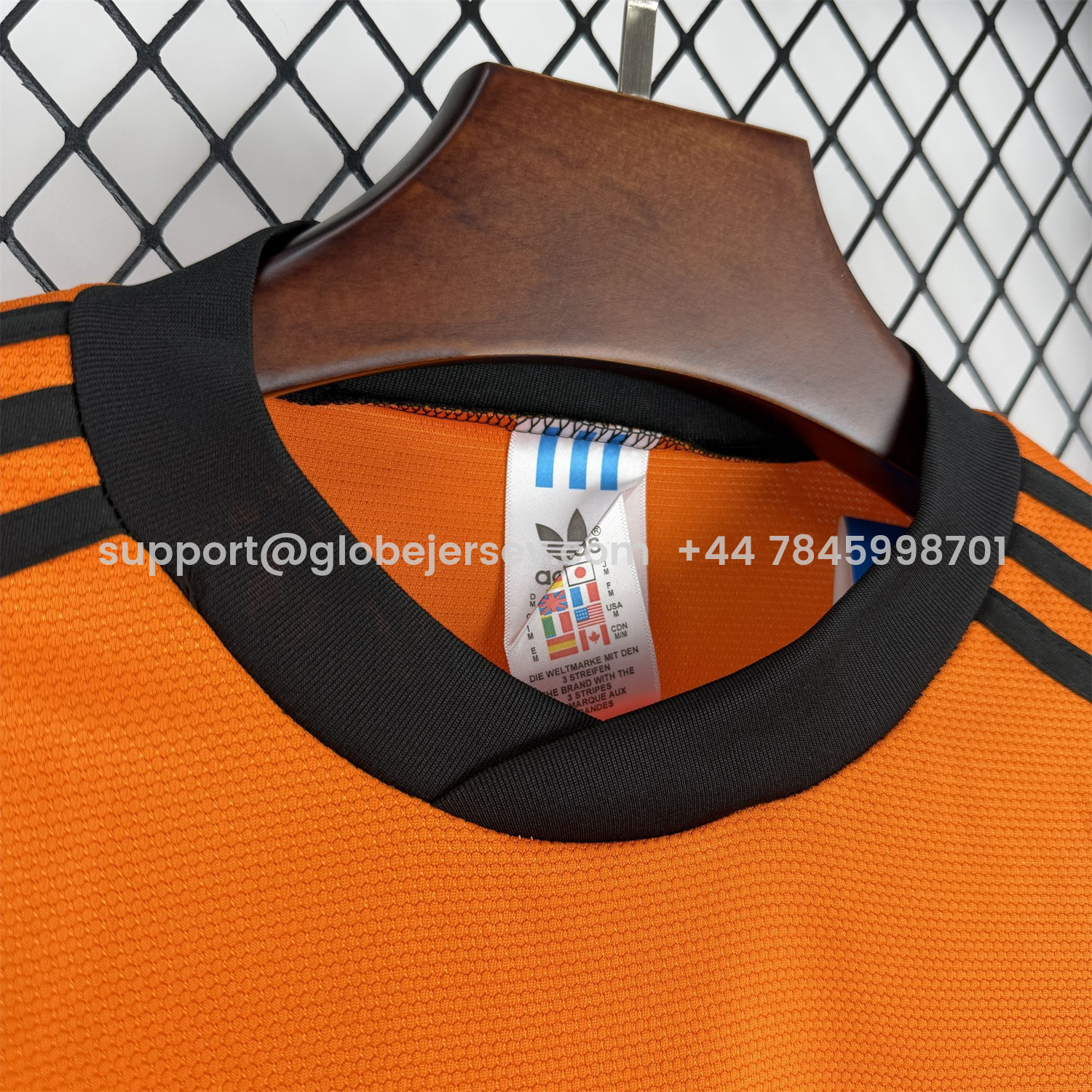 GlobeJersey-Retro Netherlands 1980 Home Long Sleeves Jersey - Fans Version