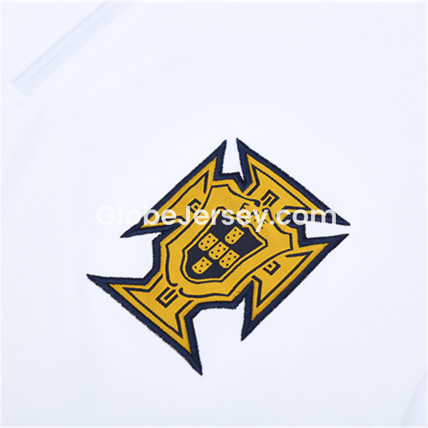 GlobeJersey-Portugal 25-26 Kids Long Sleeve Training Set - White