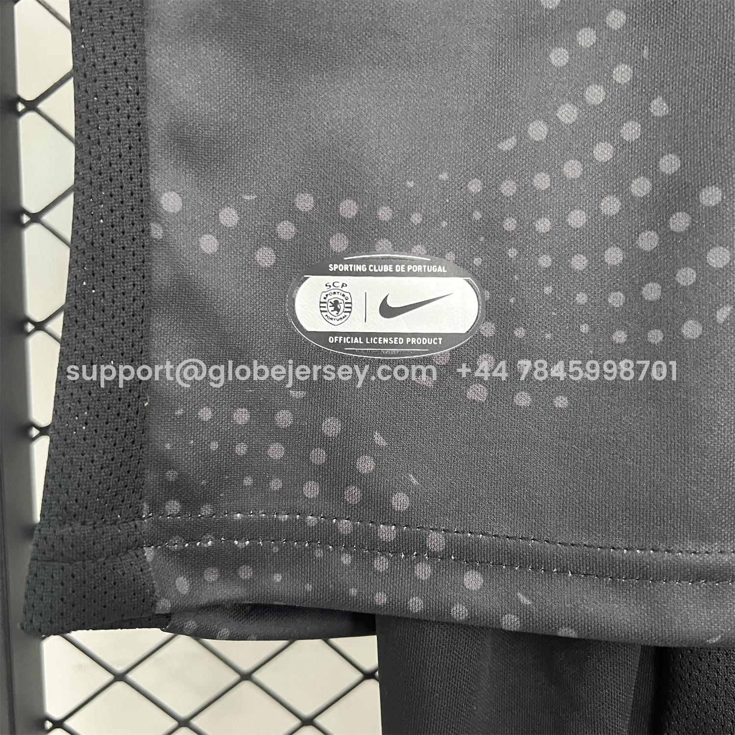 GlobeJersey-Sporting CP 25-26 Black Special Kids Kit