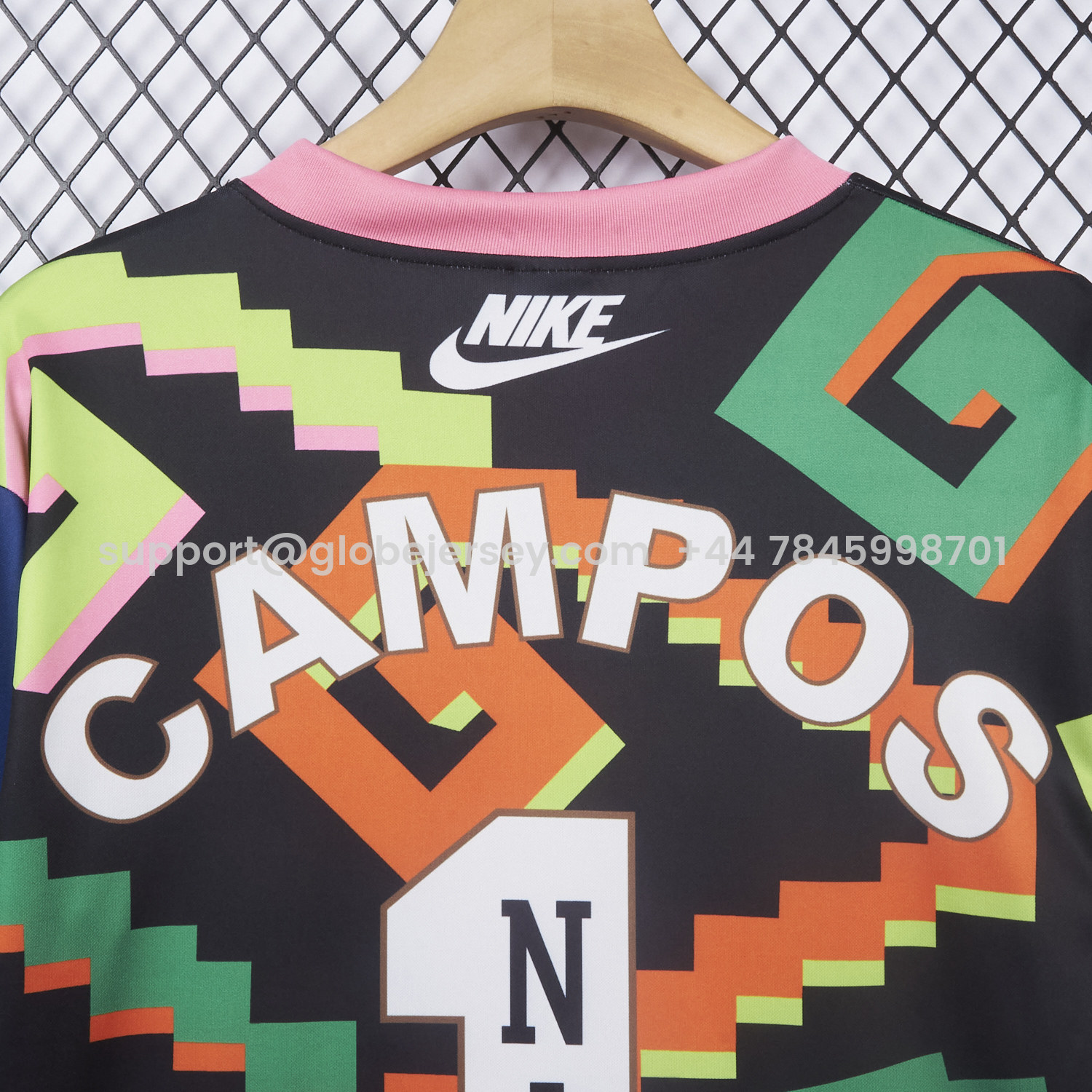 GlobeJersey-Mexico 2026 Hollywood Goalkeeper Campos Special Long Sleeves Jersey - Fans Version
