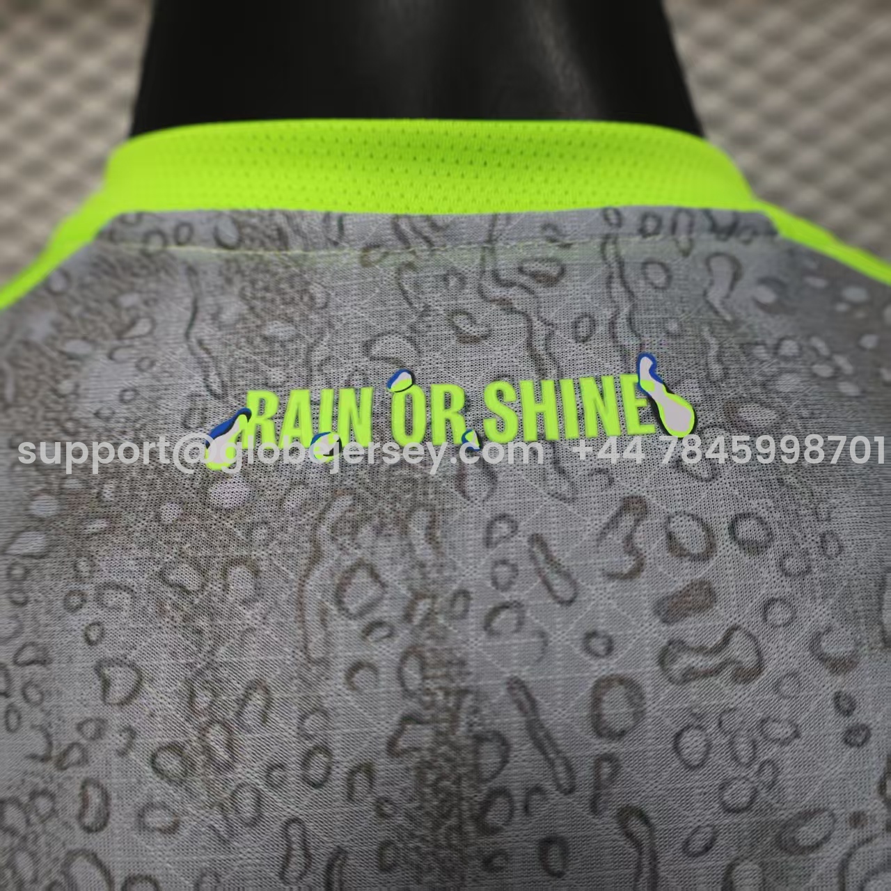 GlobeJersey-Manchester City 25-26 Third Grey Green Jersey - Player Version