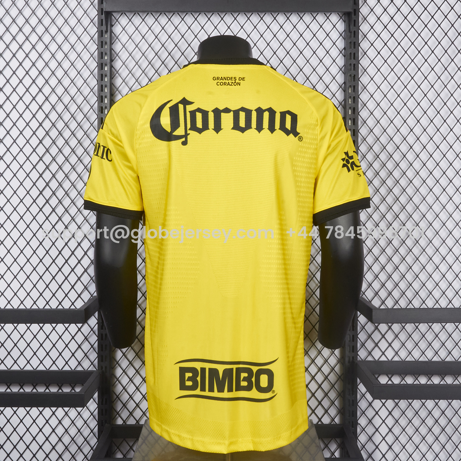 GlobeJersey-Club América 26-27 Home Yellow Jersey - Player Version