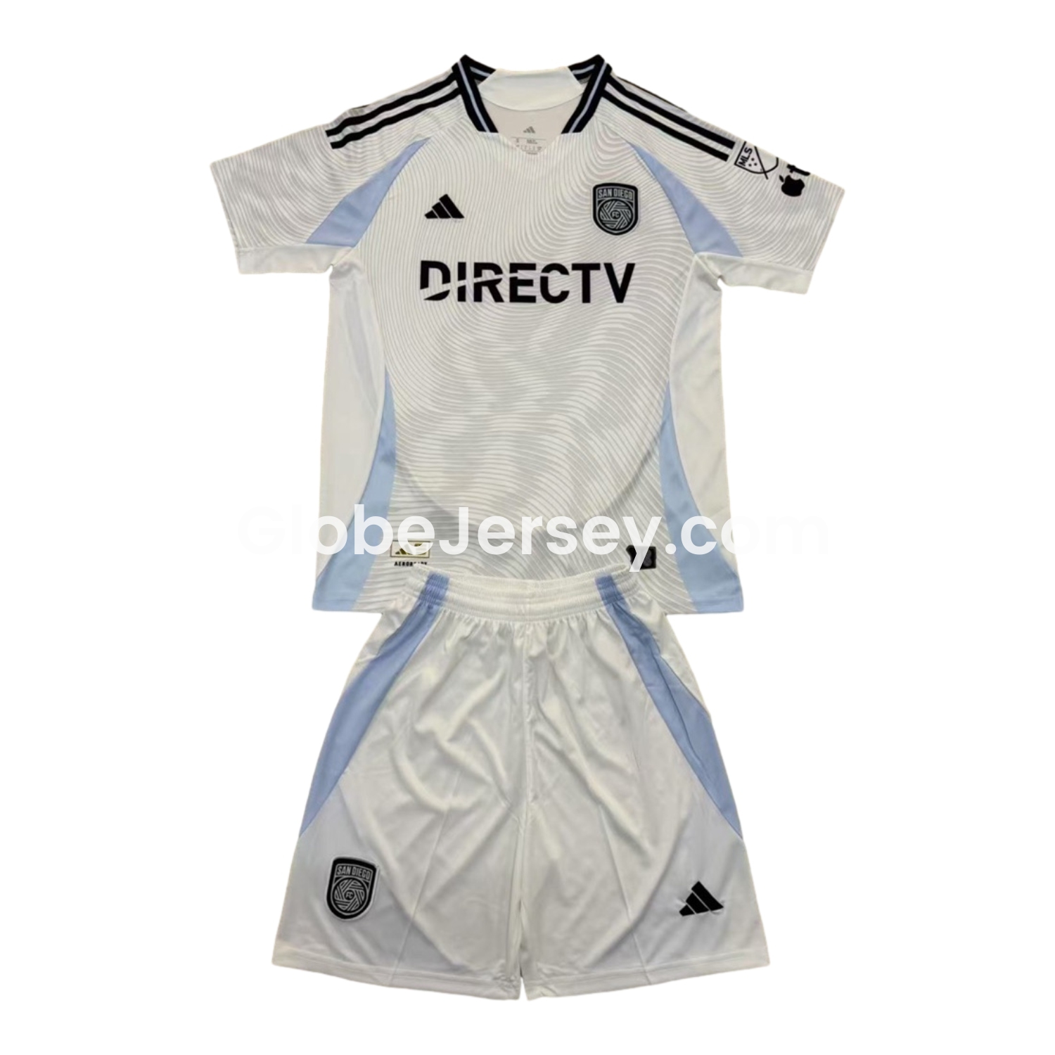 GlobeJersey-San Diego 2025 Away Men's Adult Jersey Set - Fans Version