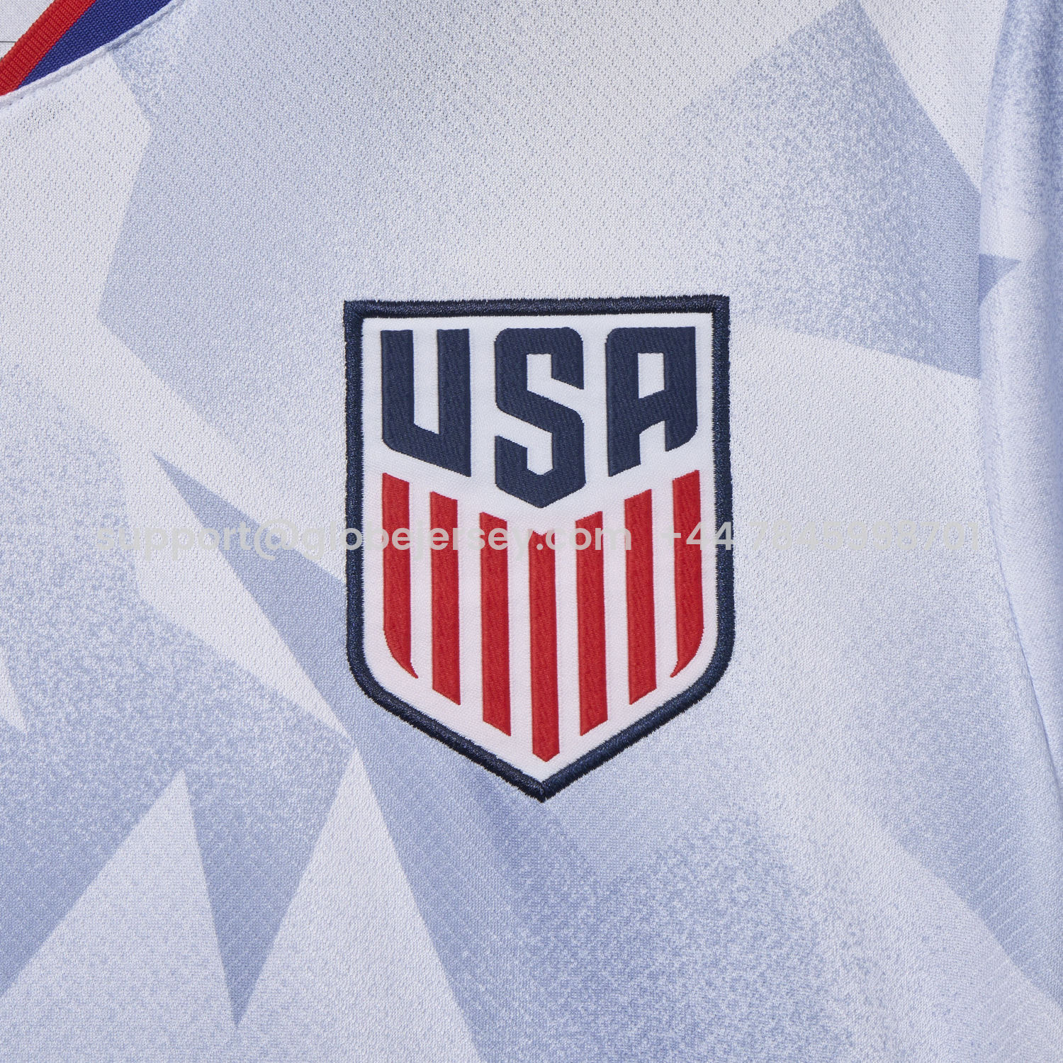 GlobeJersey-United States USA 25-26 Home Jersey - Fans Version