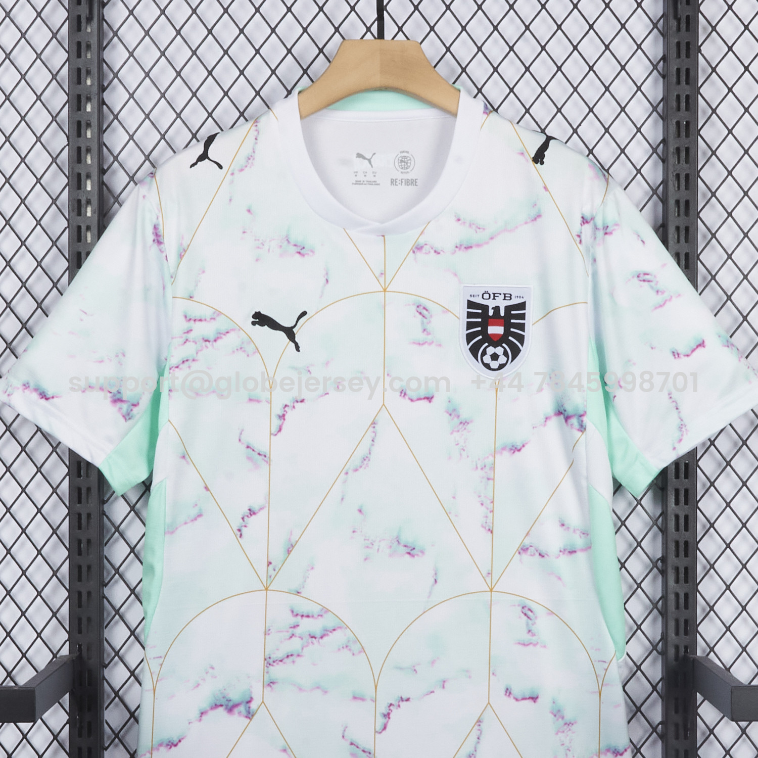 GlobeJersey-Austria 2026 Away Jersey - Fans Version