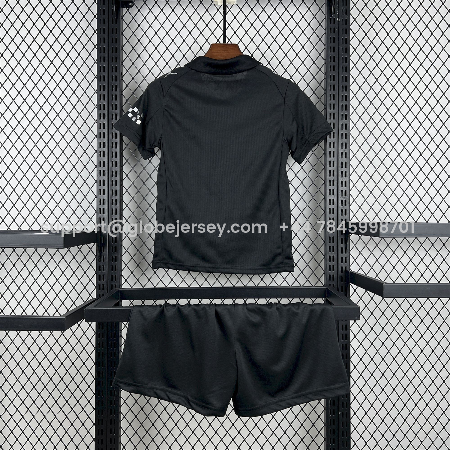 GlobeJersey-Manchester City 25-26 Away Black Kids Kit