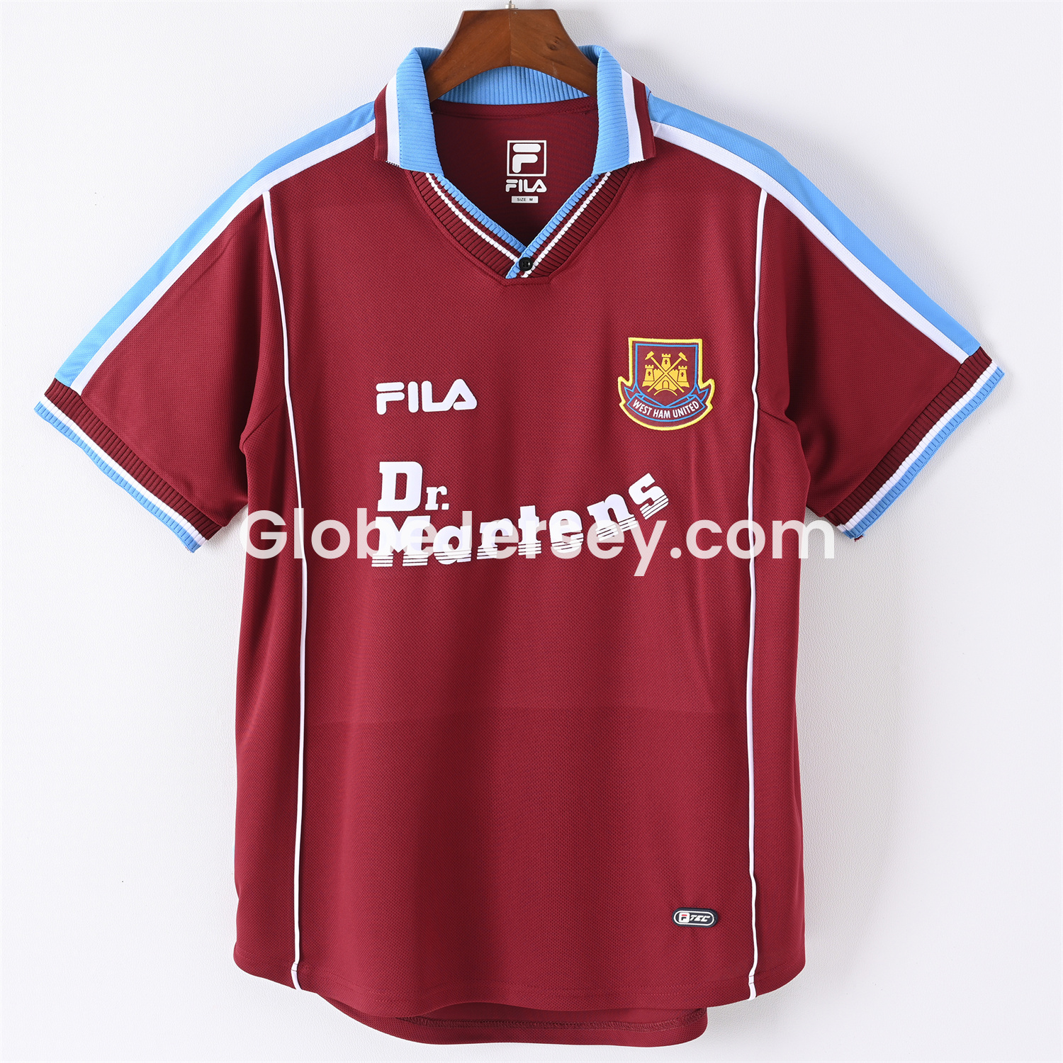 GlobeJersey-Retro West Ham United 1999-00 Home Jersey
