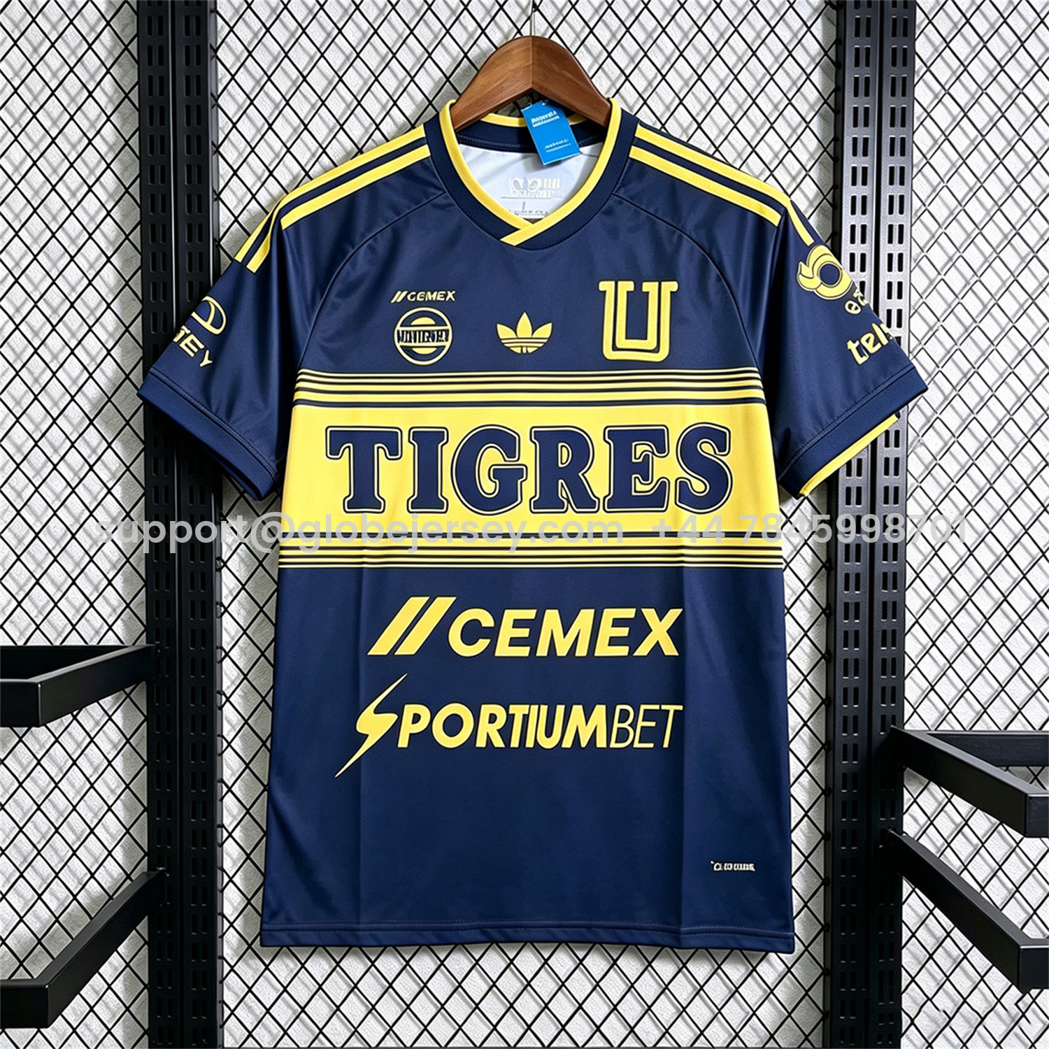 GlobeJersey-Tigres UANL 26-27 Away Jersey - Fans Version