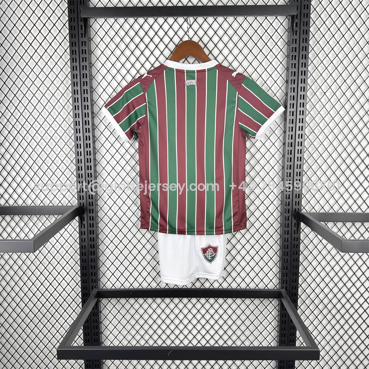 GlobeJersey-Fluminense 26-27 Home Kids Kit