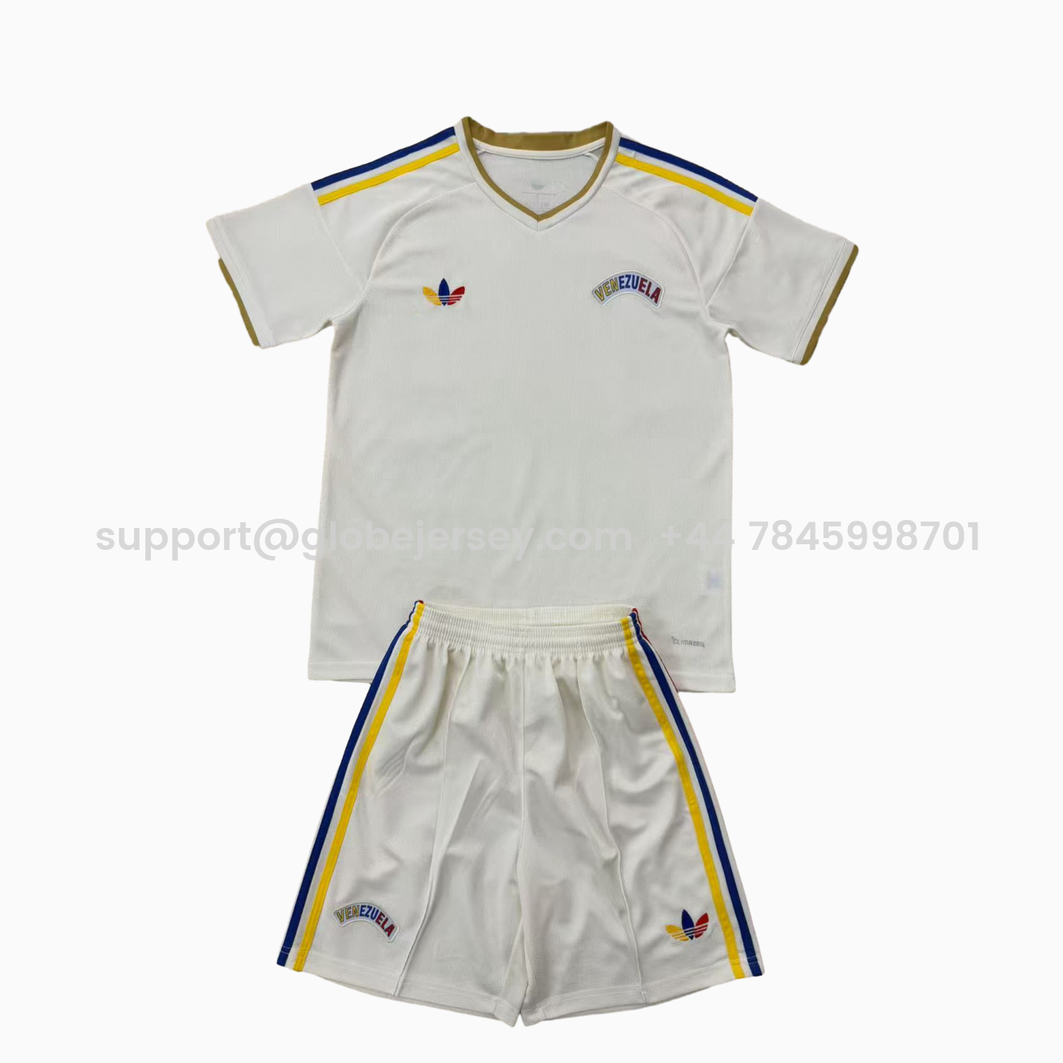 GlobeJersey-Venezuela 2026 Away Men's Adult Jersey Set - Fans Version