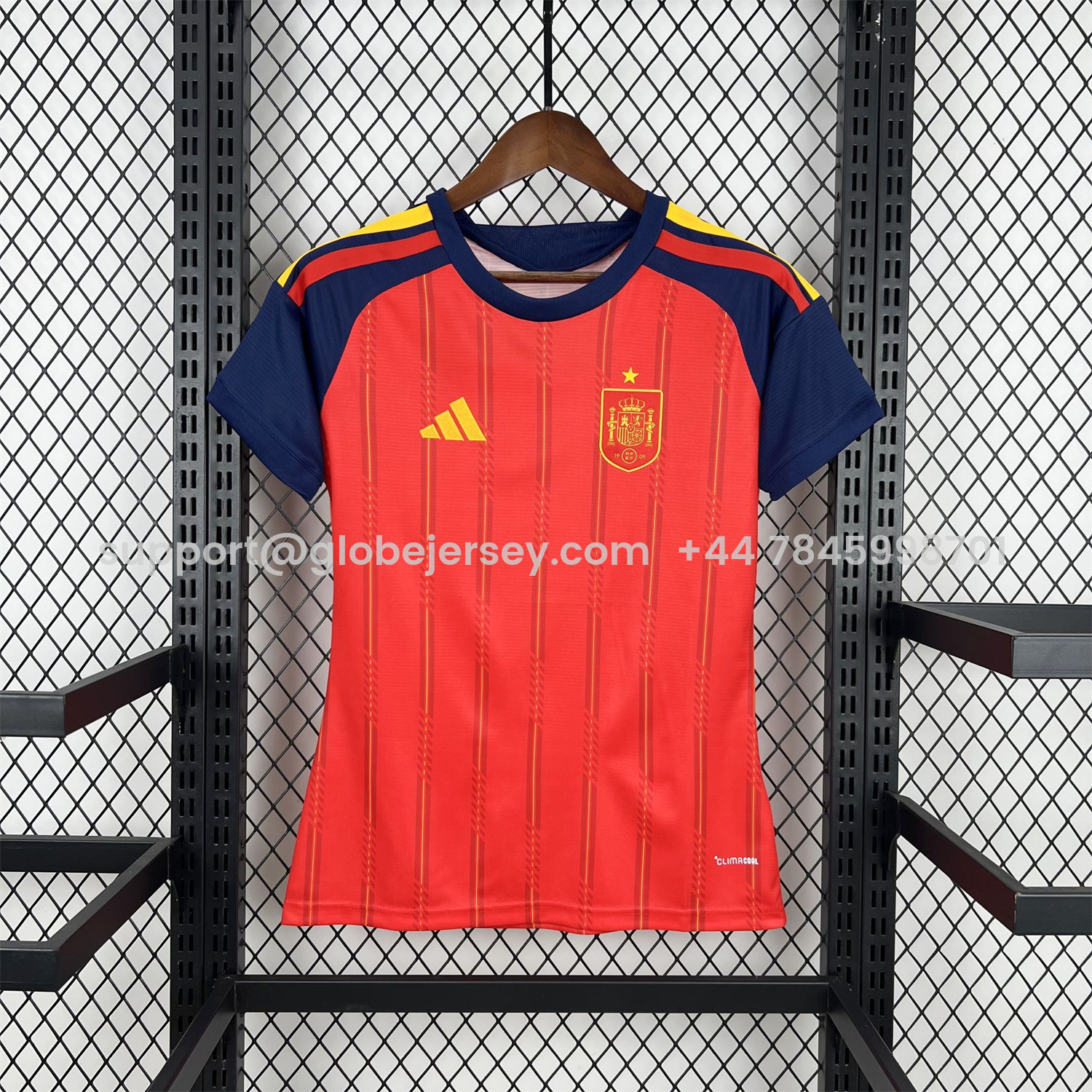 GlobeJersey-Women's Spain 2026 Home Jersey