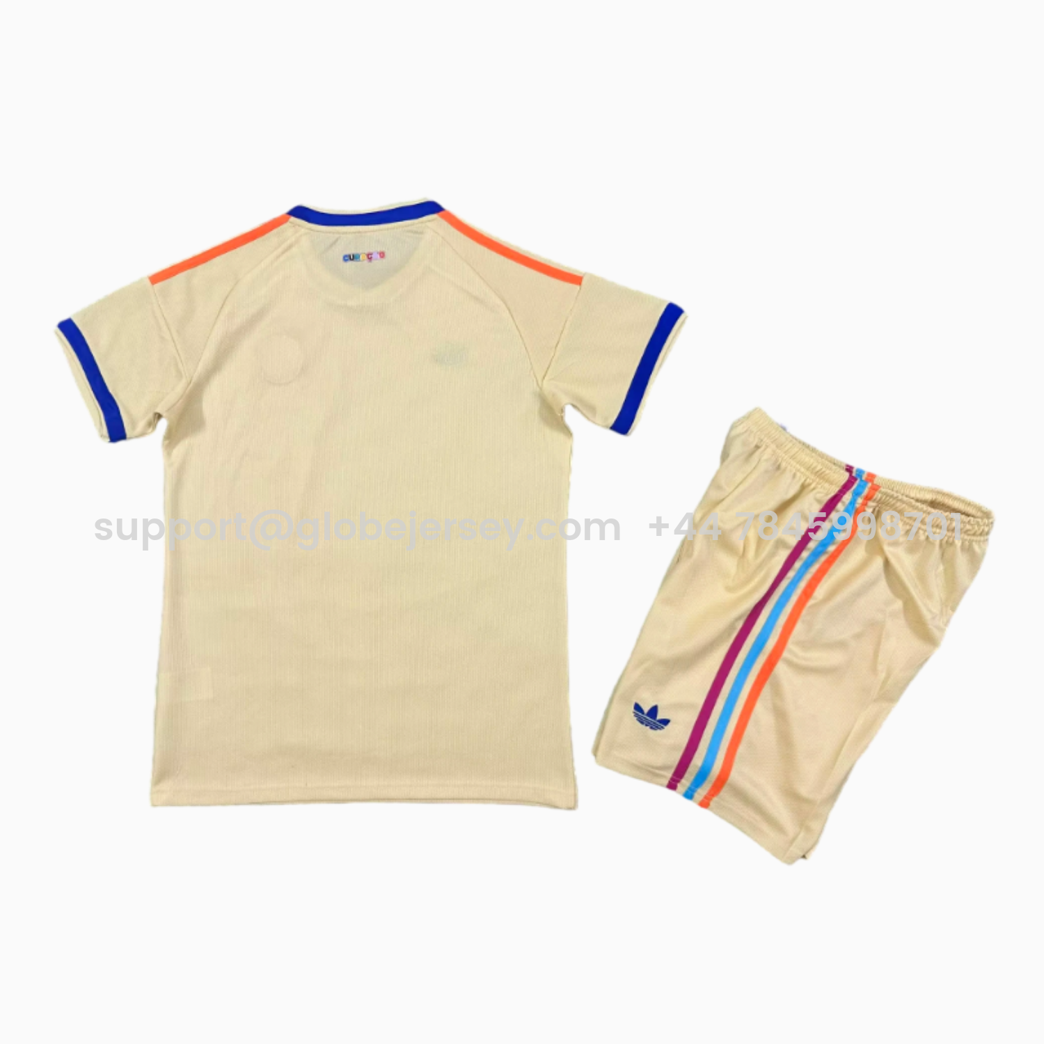 GlobeJersey-Curaçao 25-26 Away Yellow Kids Kit
