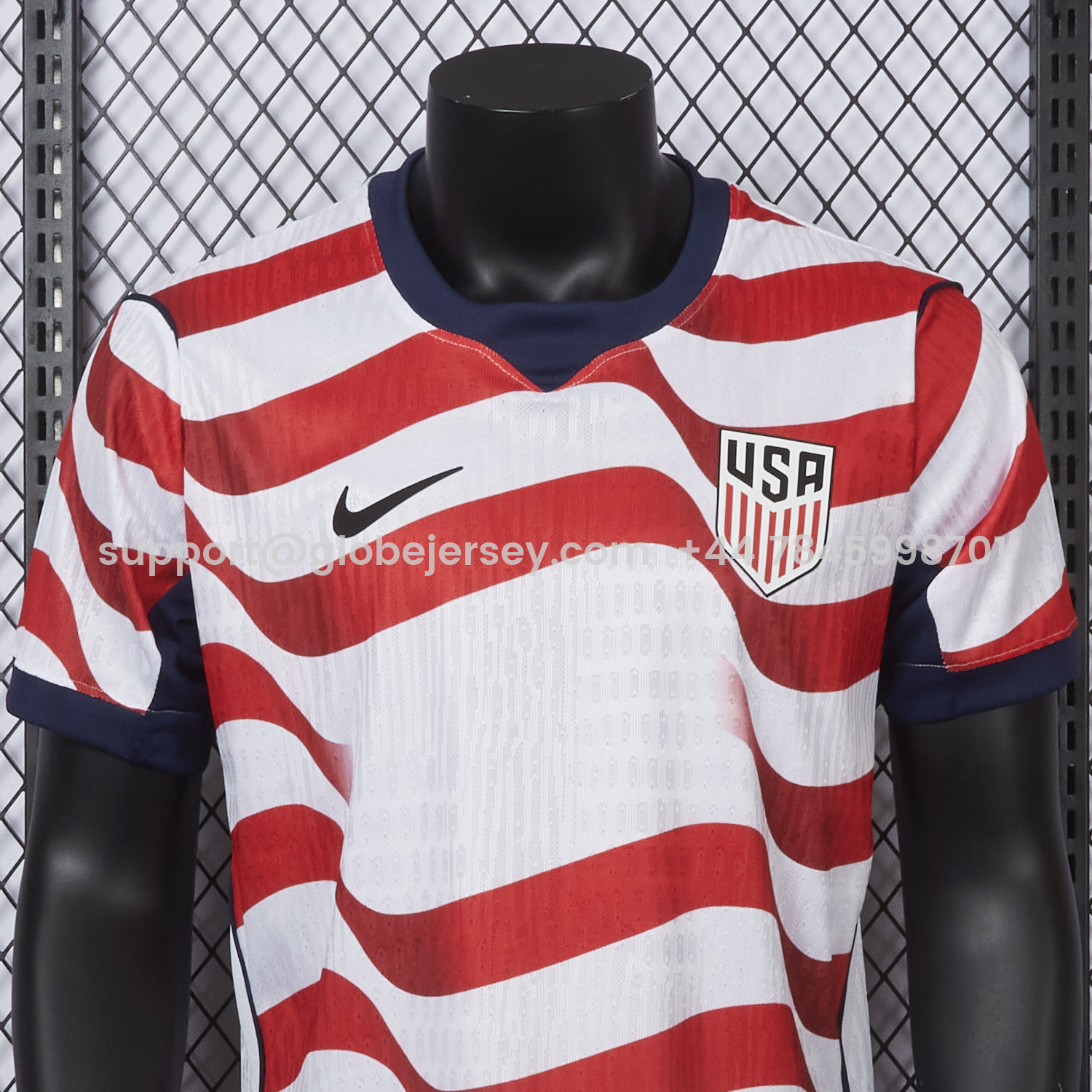 GlobeJersey-【Chest Blank】United States USA 2026 Home Jersey - Player Version