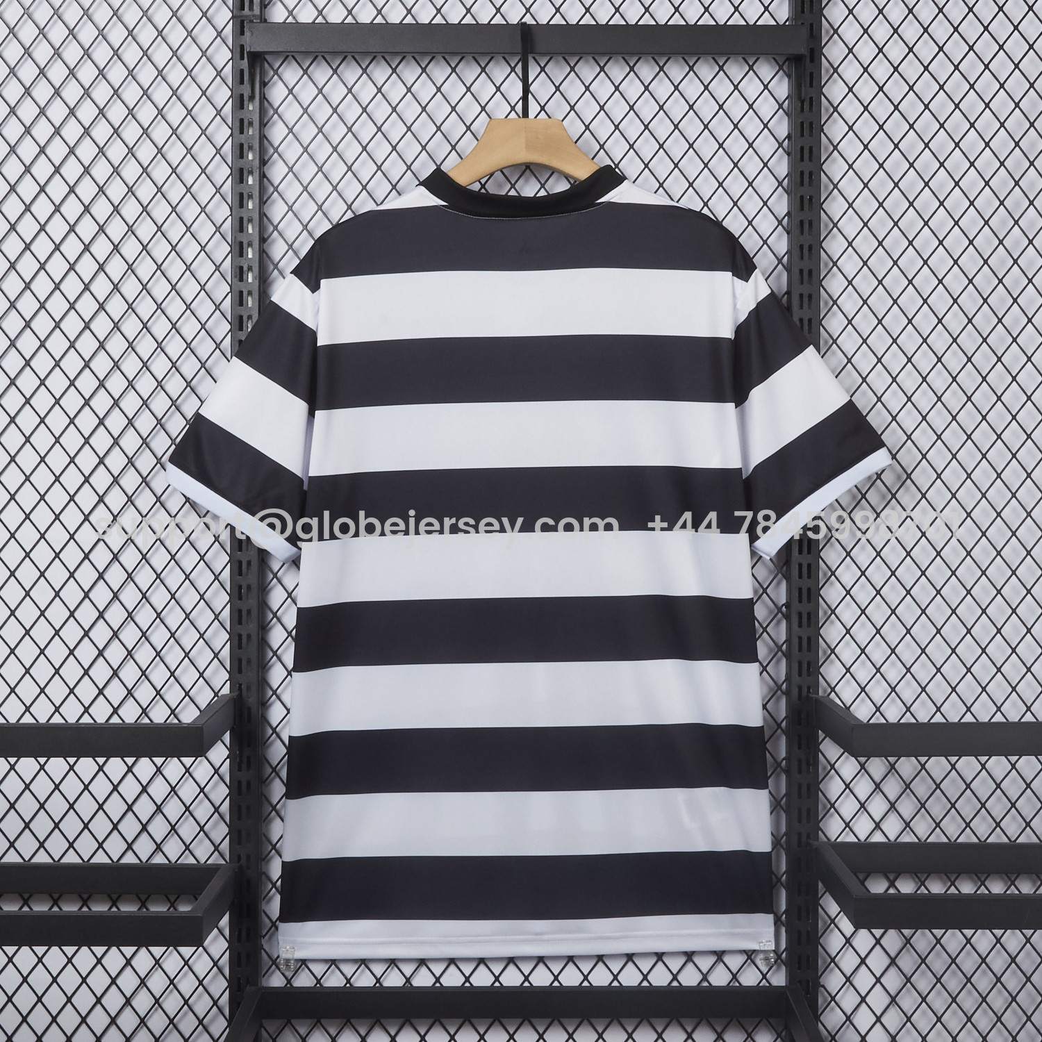 GlobeJersey-Juventus 25-26 Black and White Striped Special Jersey - Fans Version