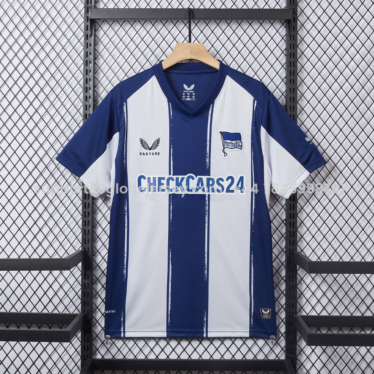 GlobeJersey-Hertha BSC 25-26 Home Jersey - Fans Version