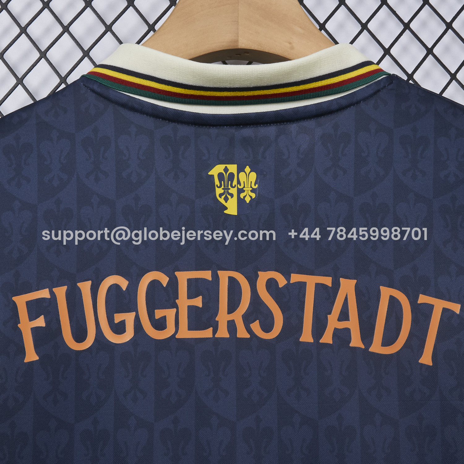 GlobeJersey-Augsburg 25-26 Blue Goalkeeper Jersey - Fans Version