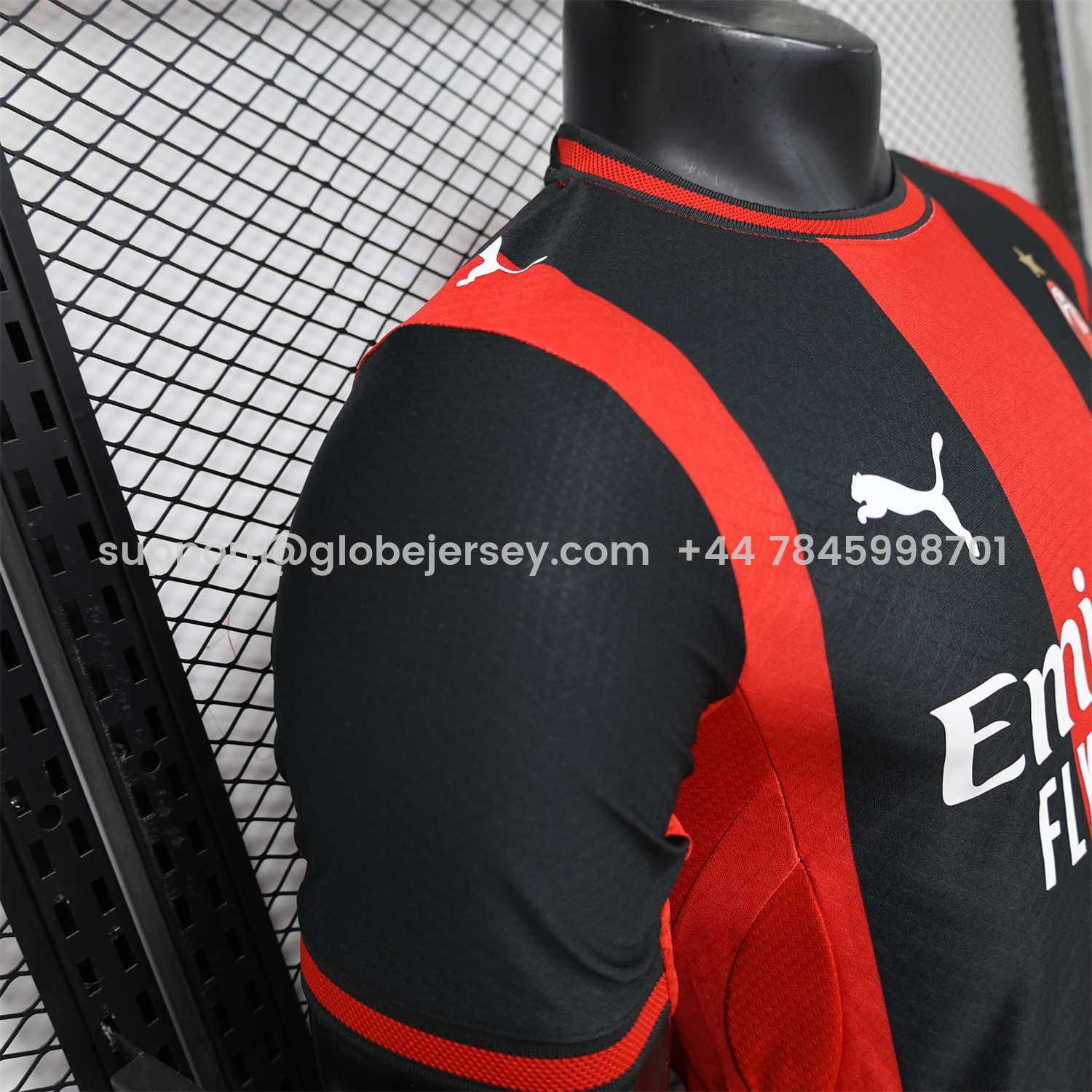 GlobeJersey-AC Milan 26-27 Home Jersey - Player Version