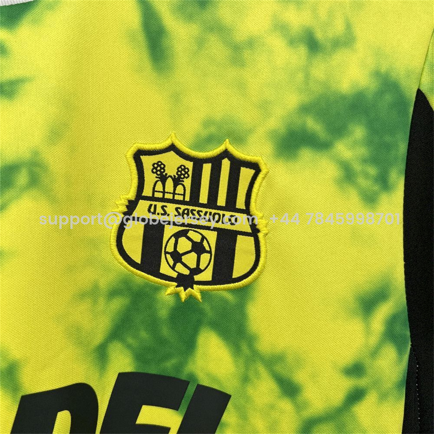 GlobeJersey-Sassuolo 25-26 Third Jersey - Fans Version