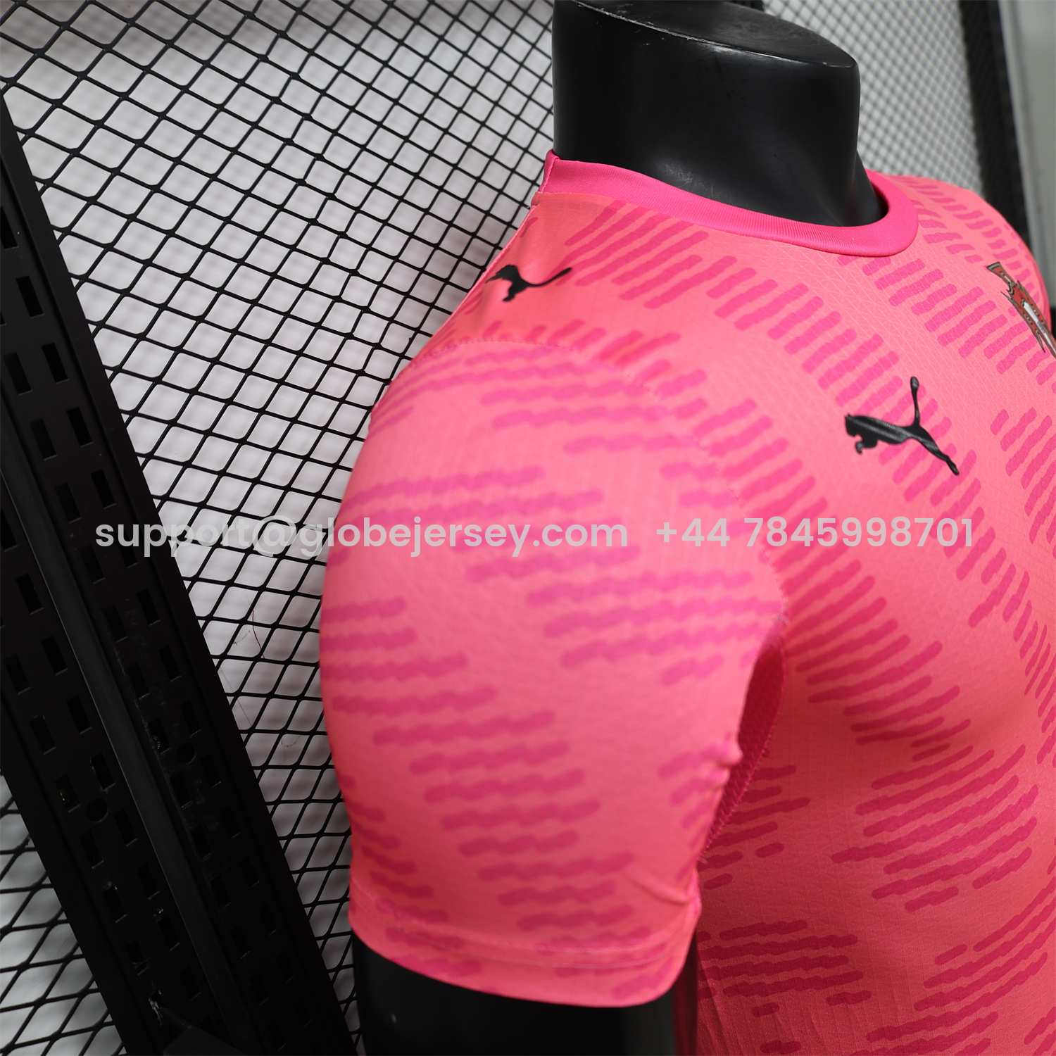 GlobeJersey-Portugal 2026 Pink Special Jersey - Player Version