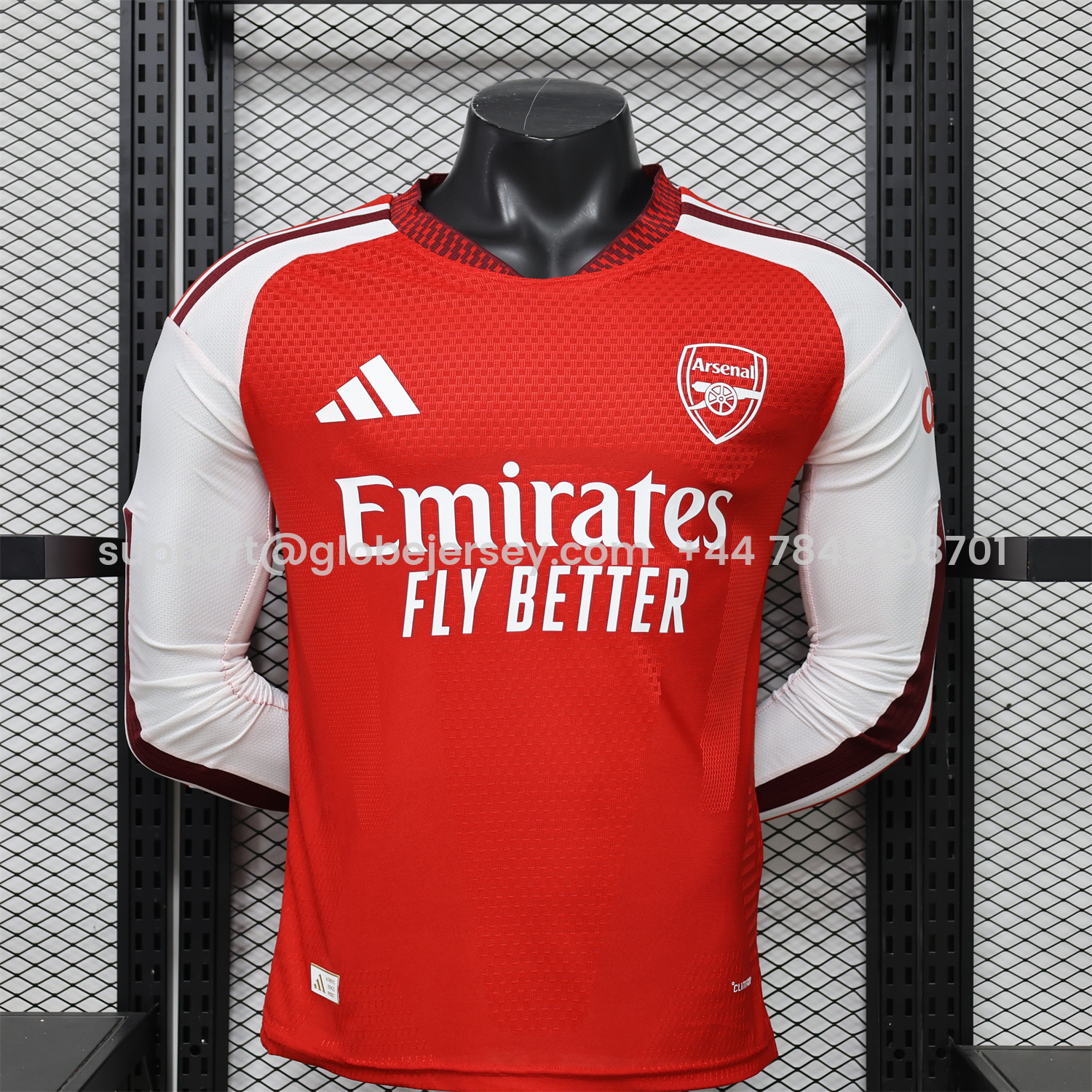 GlobeJersey-Arsenal 26-27 Home Long Sleeves Jersey - Player Version
