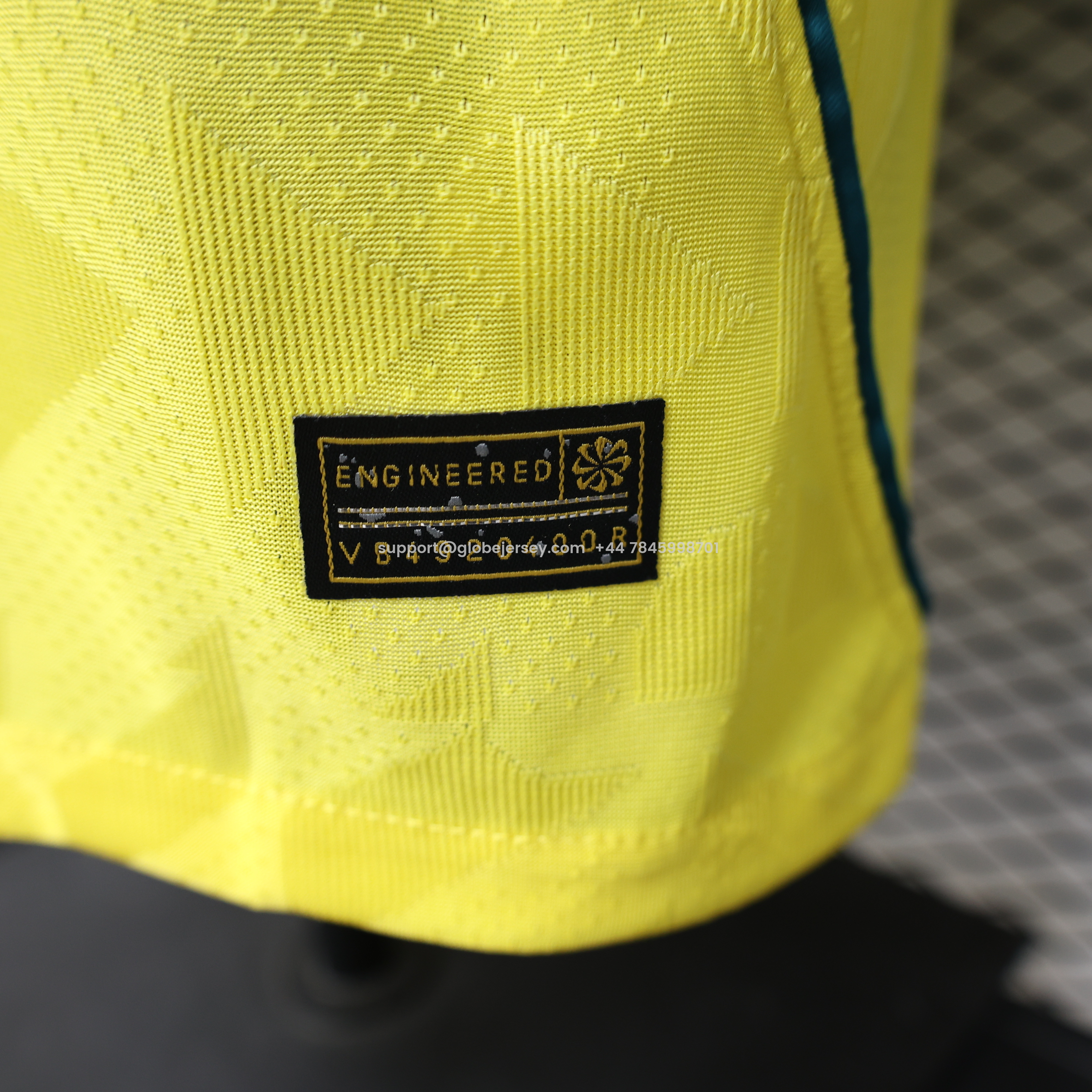 GlobeJersey-Brazil 2026 Home Long Sleeves Jersey - Player Version