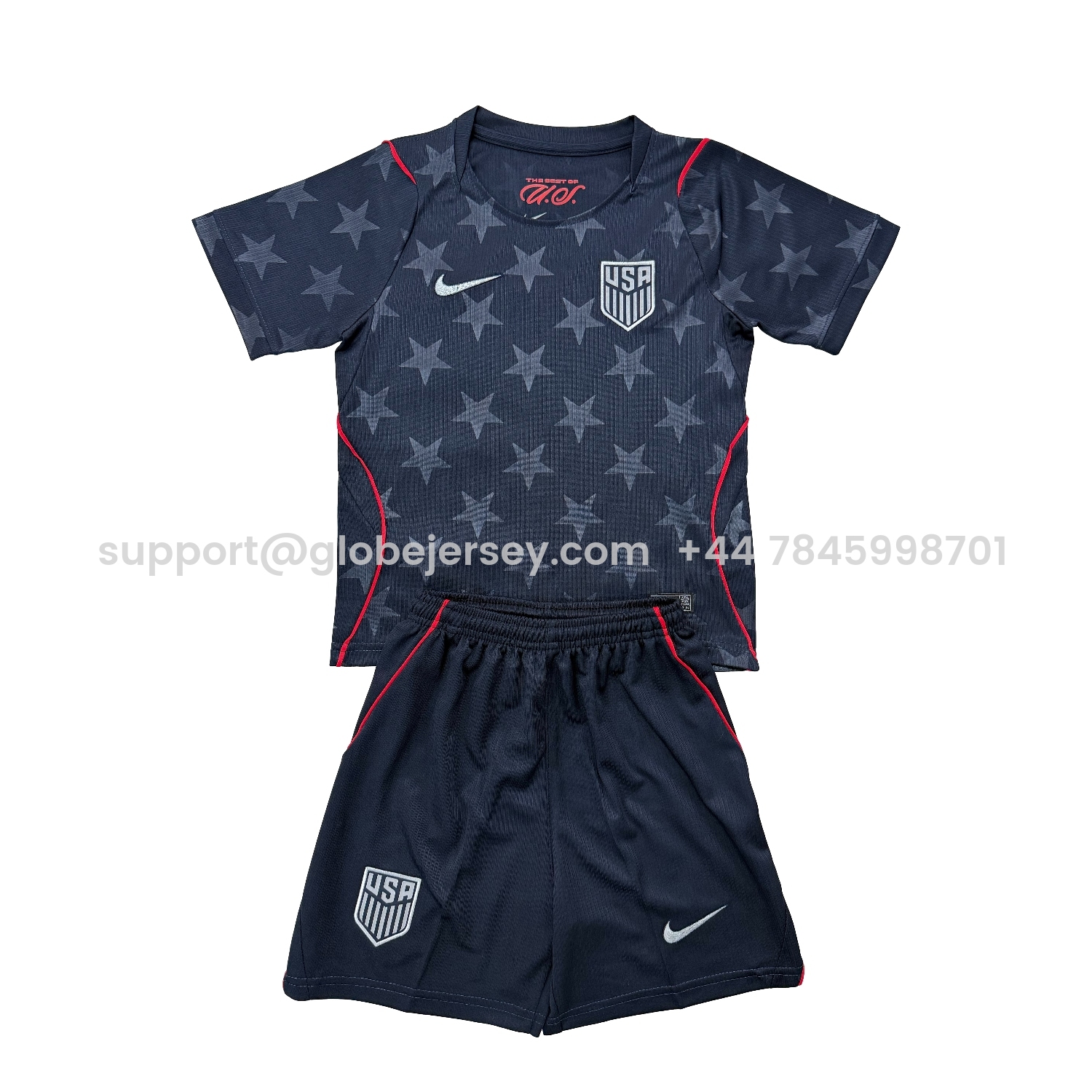 GlobeJersey-United States USA 2026 Away Men's Adult Jersey Set - Fans Version