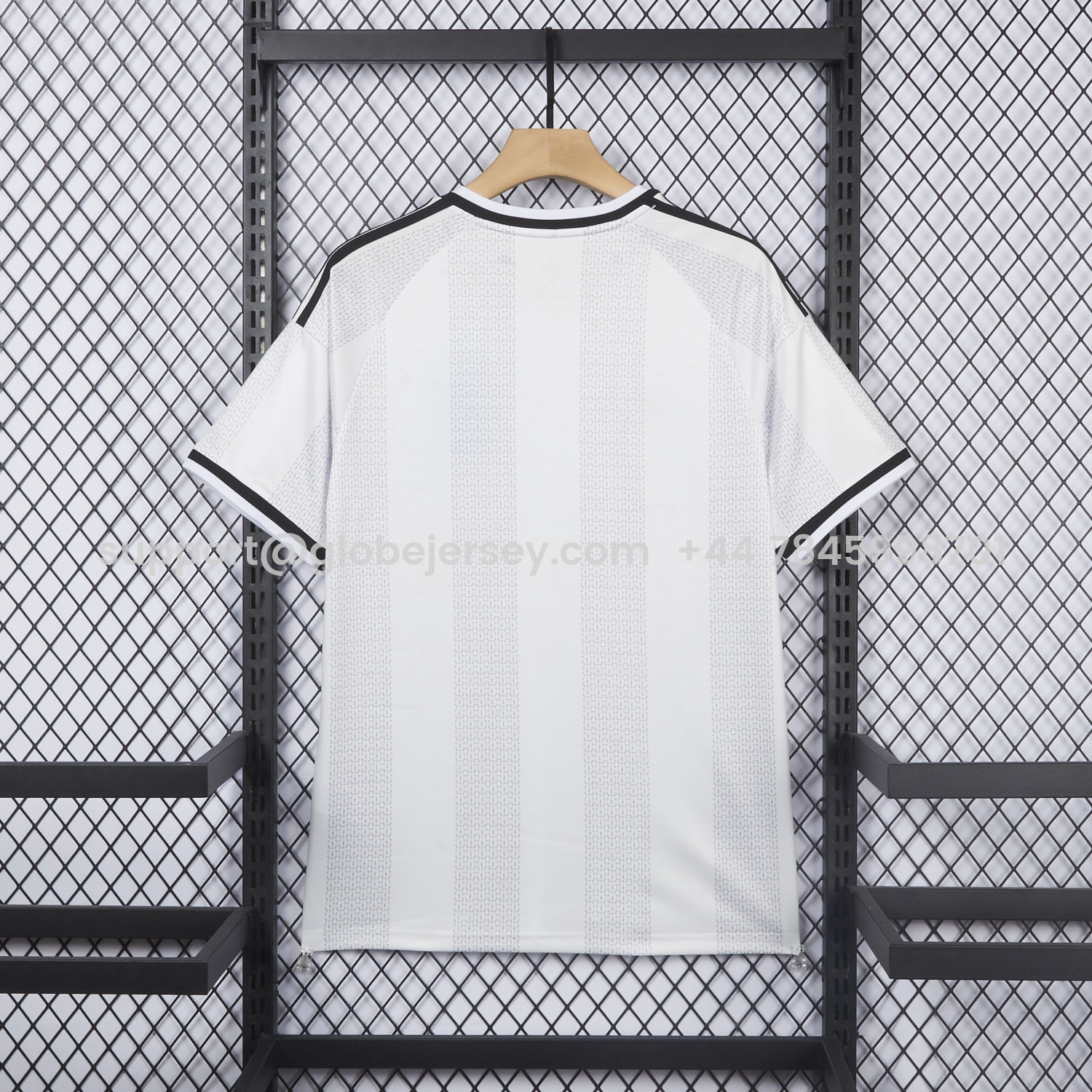 GlobeJersey-Frankfurt 26-27 Away White Jersey - Fans Version