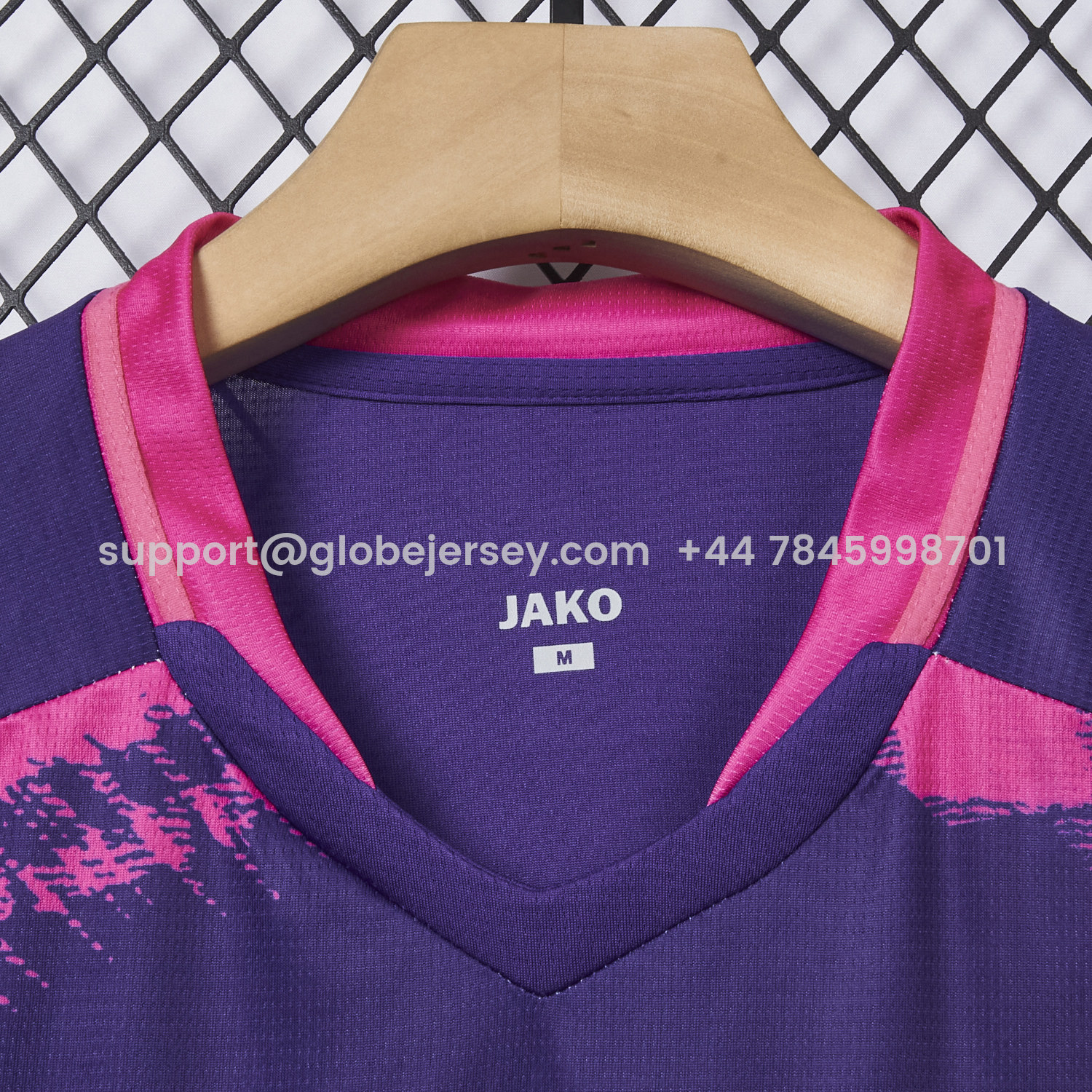 GlobeJersey-Mainz 25-26 Away Purple Jersey - Fans Version