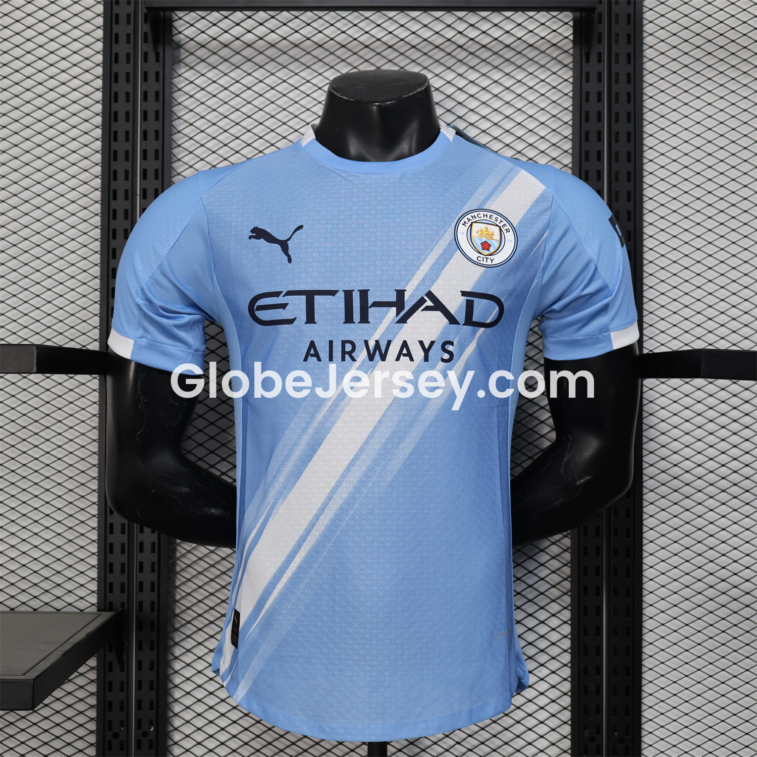 GlobeJersey-Manchester City 25-26 Home Jersey - Player Version