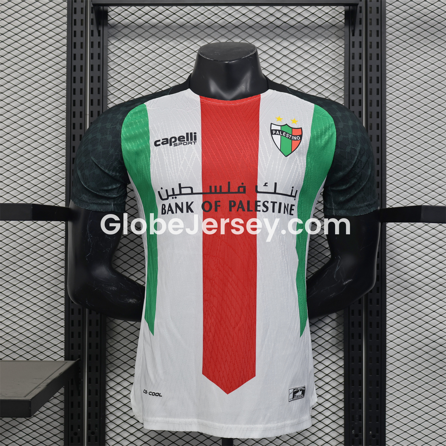 GlobeJersey-Club Deportivo Palestino 25-26 Home Jersey - Player Version