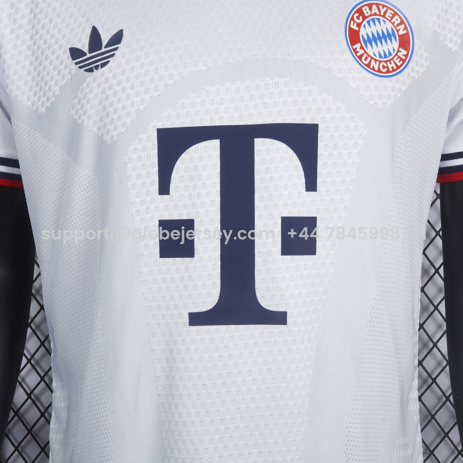 GlobeJersey-Bayern Munich 26-27 Away White Jersey - Player Version
