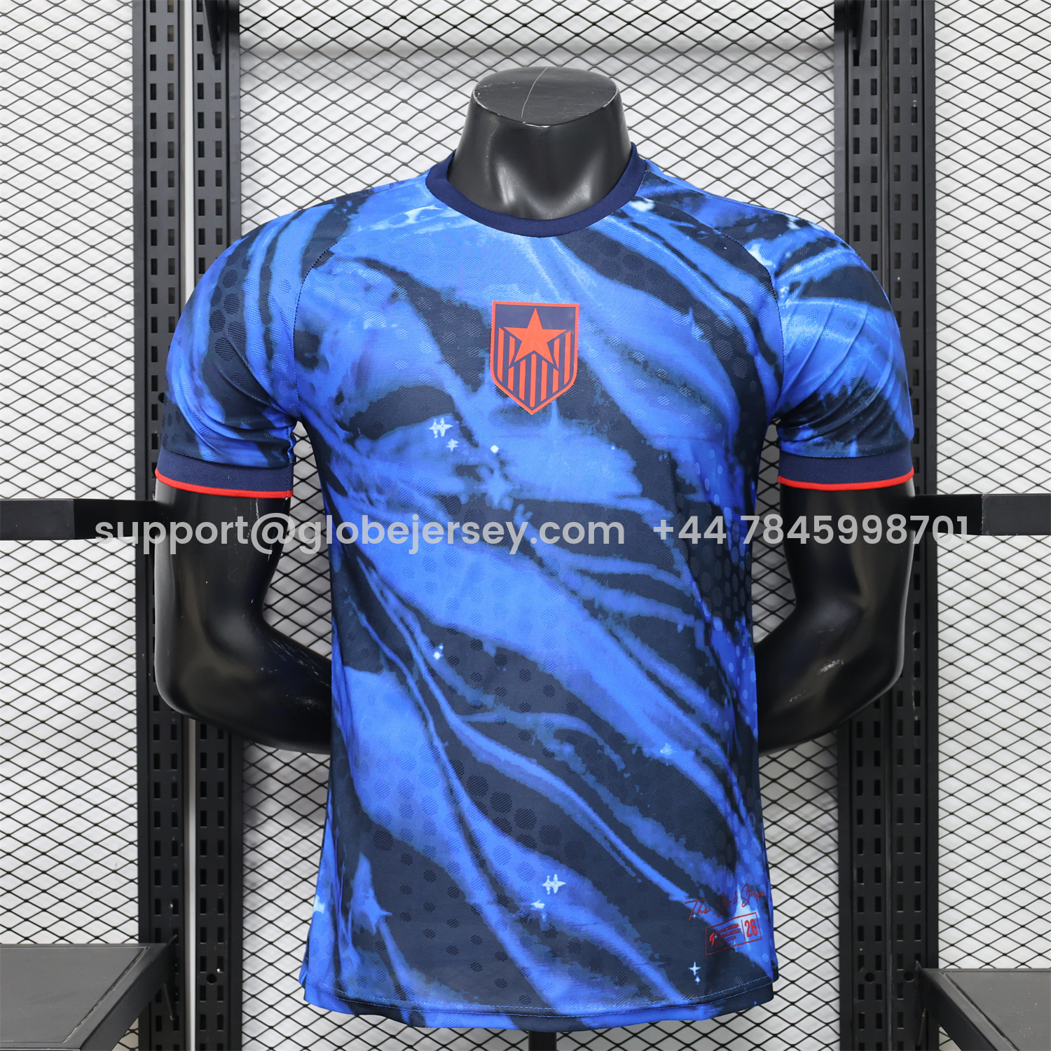 GlobeJersey-United States USA 2026 Star And Stripe Blue Special Jersey - Player Version