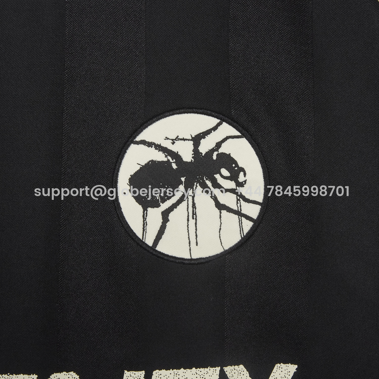 GlobeJersey-The Prodigy 2026 Black Football Jersey - Fans Version