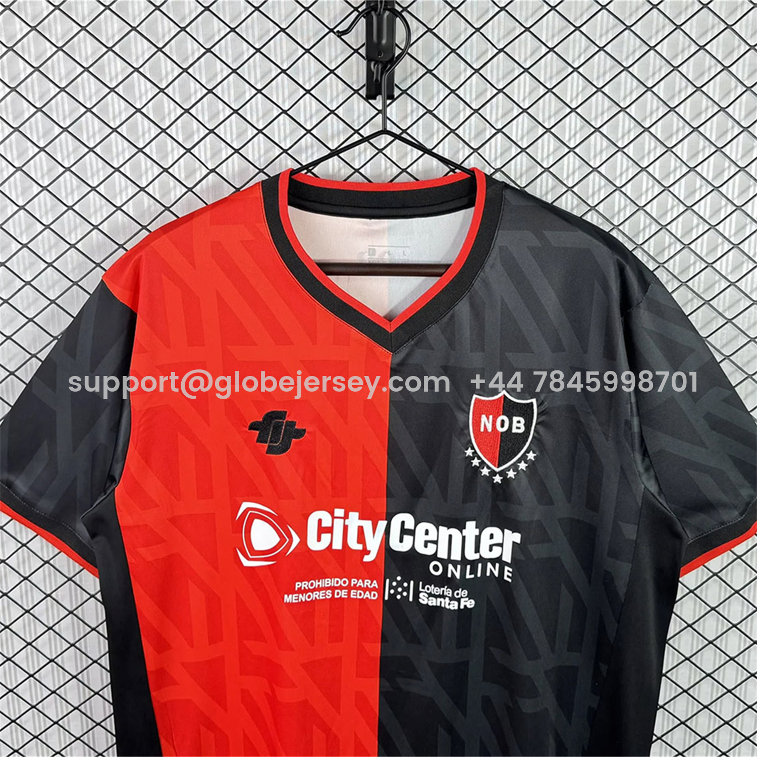 GlobeJersey-Newell's Old Boys 26-27 Home Jersey - Fans Version