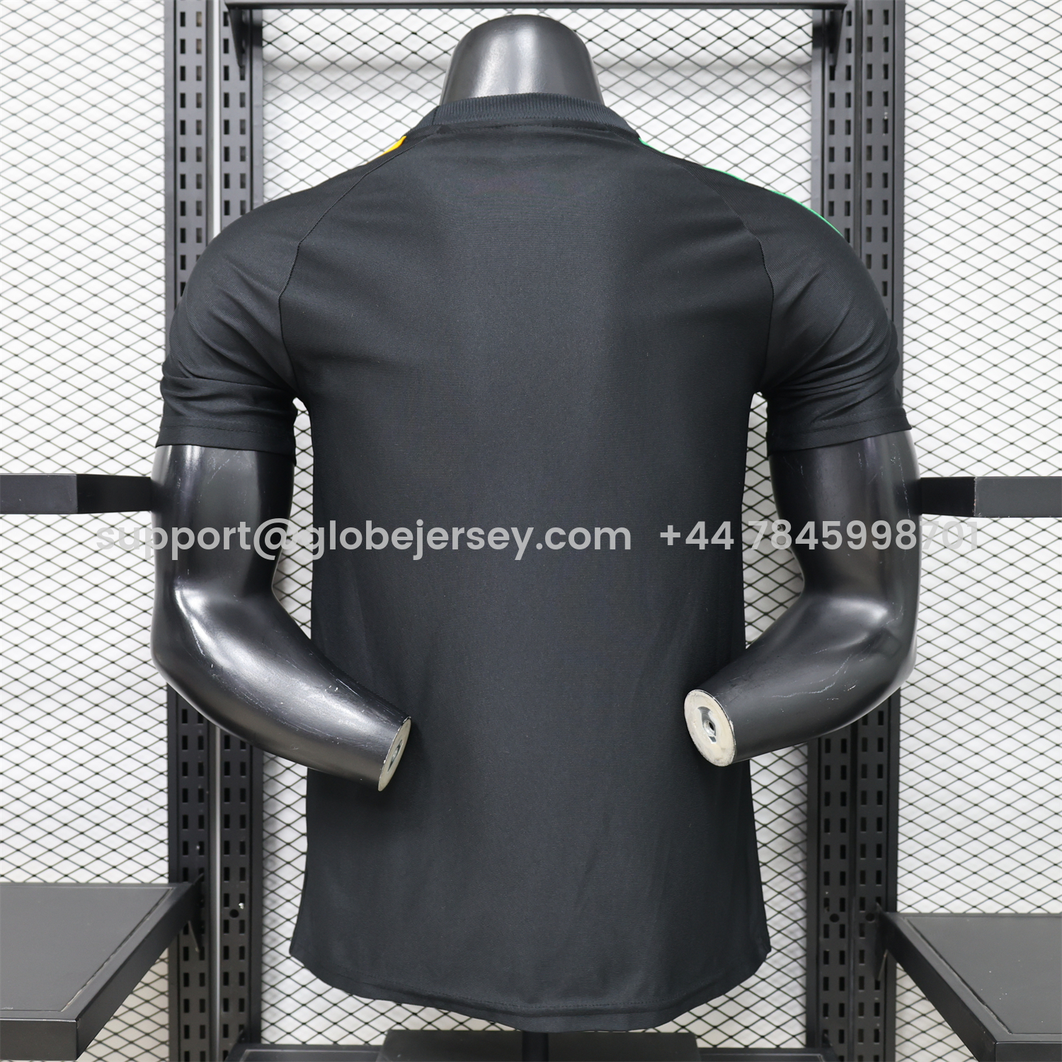 GlobeJersey-Celtic 25-26 Retro Style Casual Black Jersey - Player Version