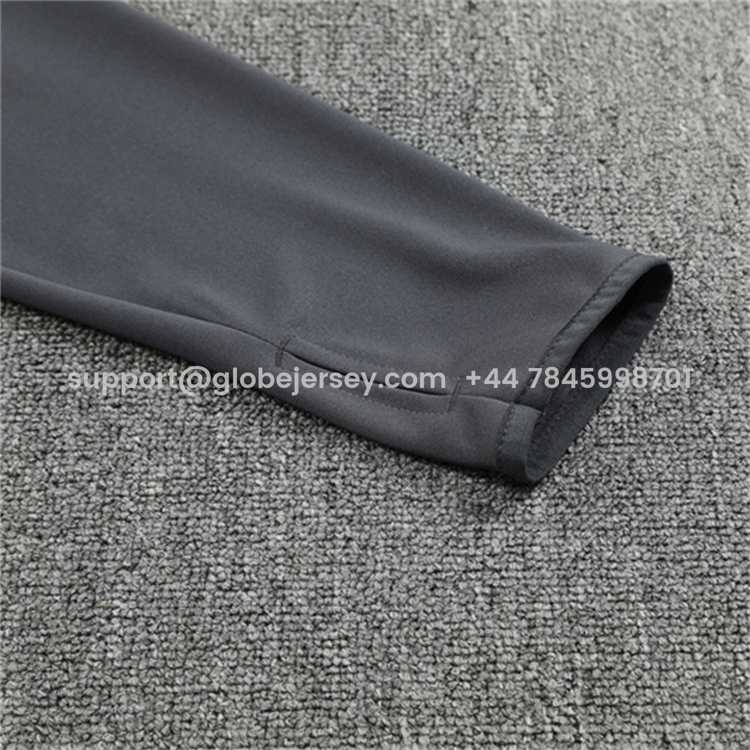 GlobeJersey-Arsenal 25-26 Long Sleeve Training Set - Wine Red Top & Grey Pants