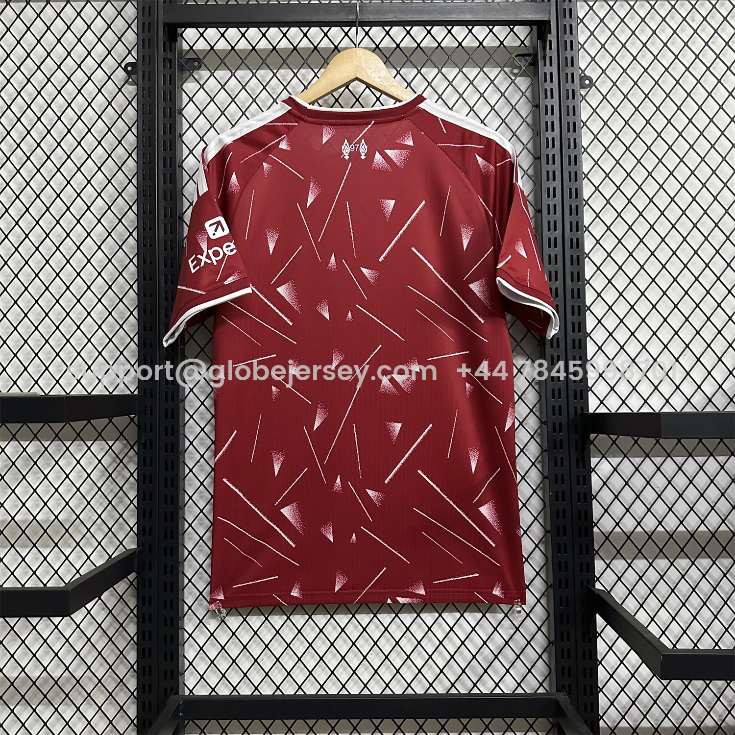 GlobeJersey-Liver.pool 26-27 Home Jersey - Fans Version