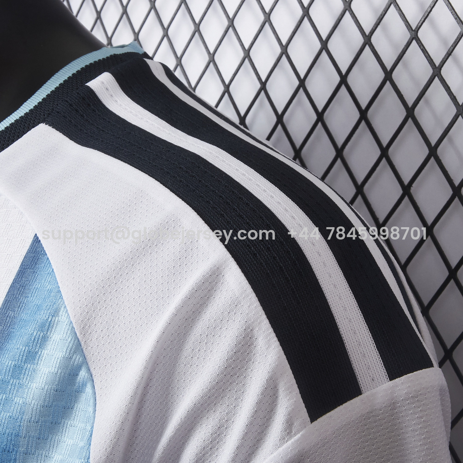 GlobeJersey-Argentina 2026 Home Blue White Jersey - Player Version