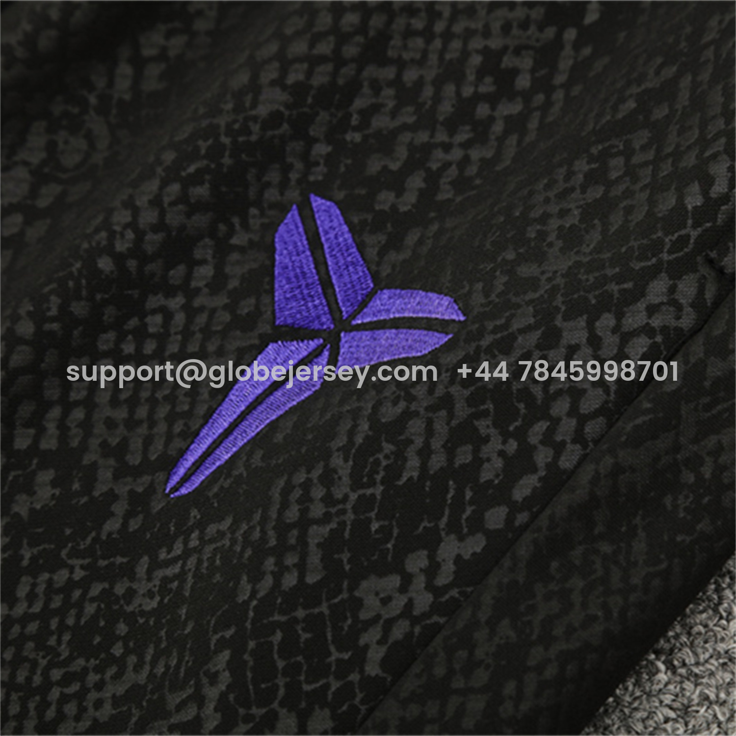 GlobeJersey-Barcelona 25-26 X KB Long Sleeve Training Set - Black Top & Black Pants