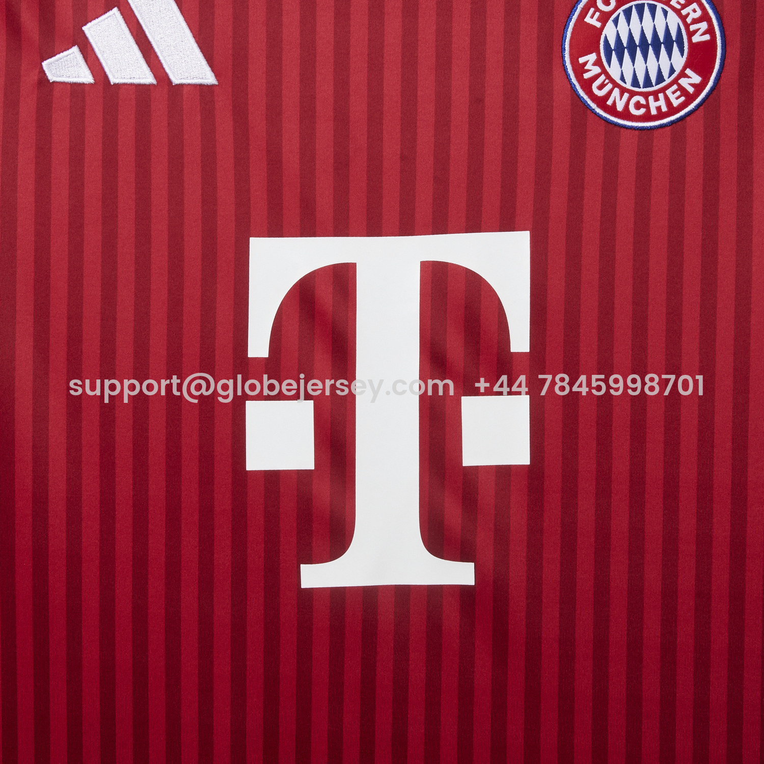 GlobeJersey-Bayern Munich 26-27 Home Jersey - Fans Version