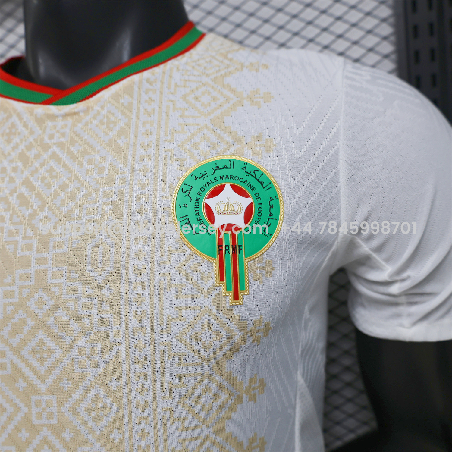 GlobeJersey-Morocco 2026 Away Jersey - Player Version