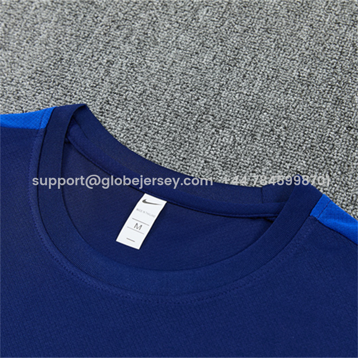 GlobeJersey-Inter Milan 26-27 Short-Sleeve Training Set - Deep Blue Top & Shorts