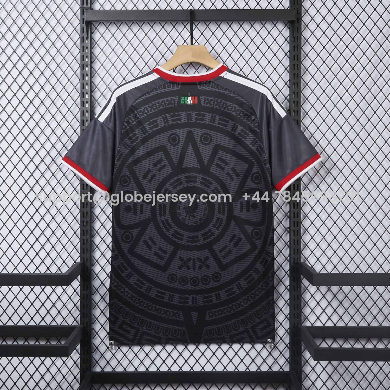 GlobeJersey-Mexico 2026 Black Special Jersey - Fans Version