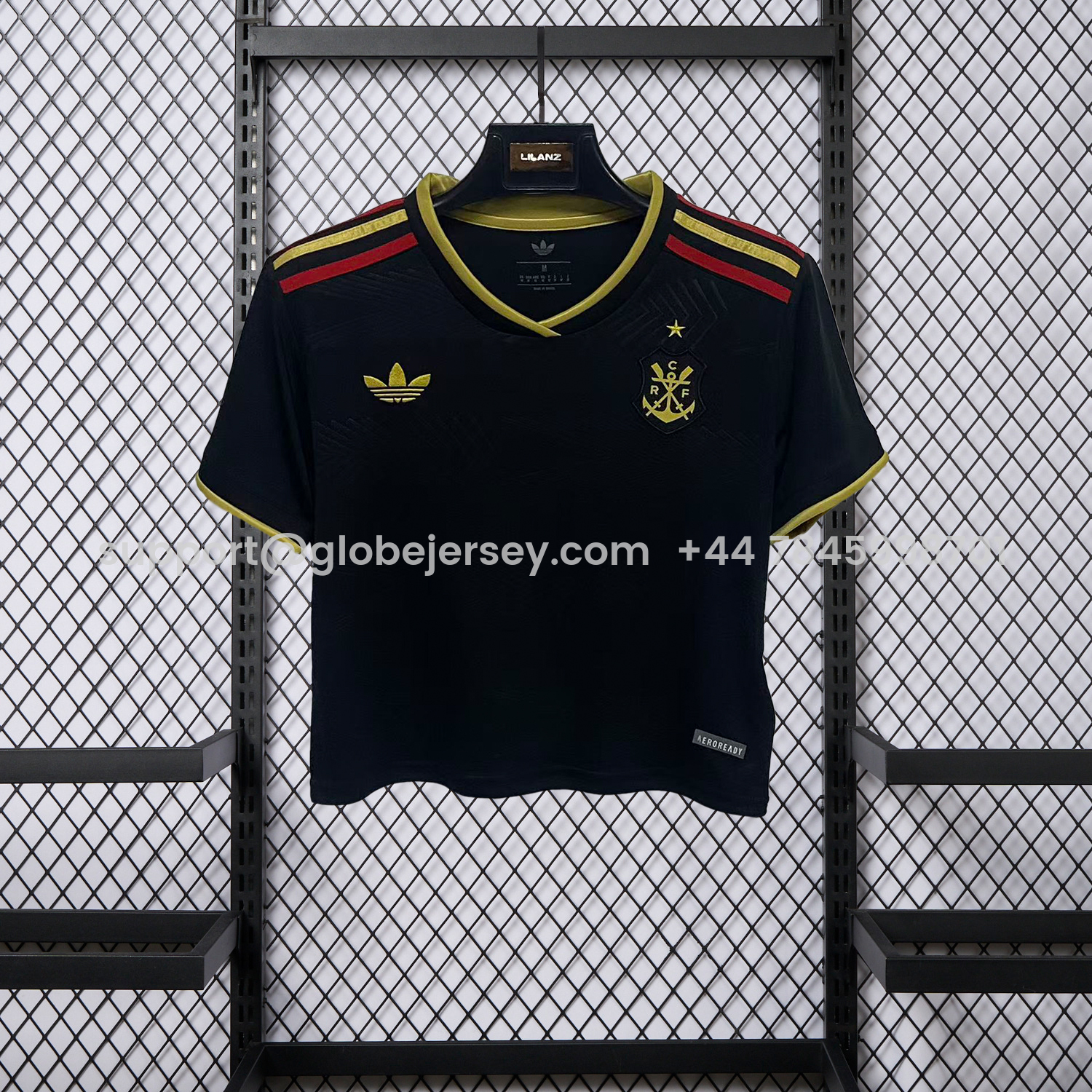 GlobeJersey-Women's Flamengo 25-26 Black Special Cropped Jersey