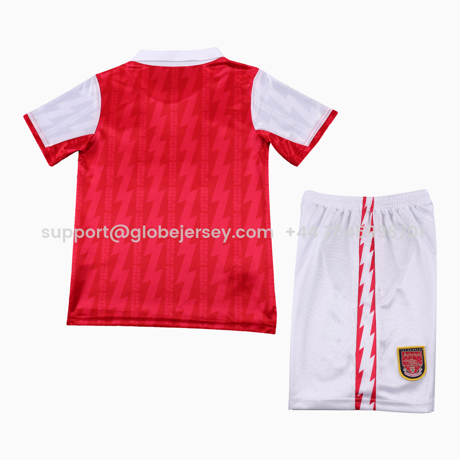 GlobeJersey-Retro Arsenal 1994-95 Home Kids Kit
