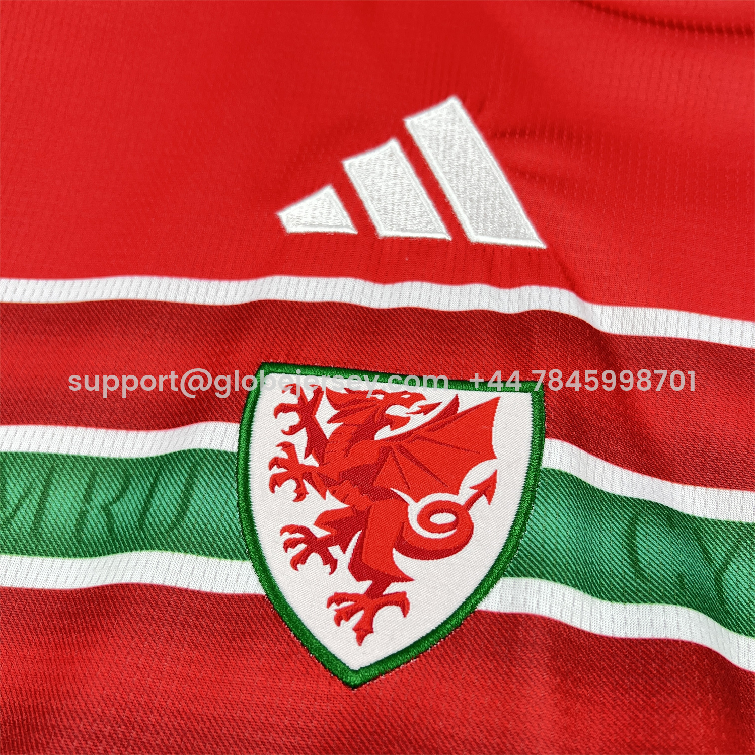 GlobeJersey-Wales 2026 Home Jersey - Fans Version