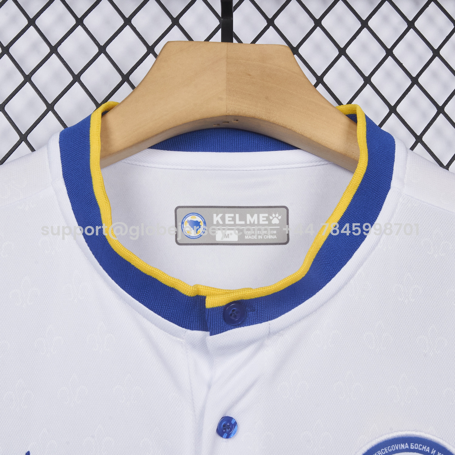 GlobeJersey-Bosnia and Herzegovina 2026 Away Jersey - Fans Version
