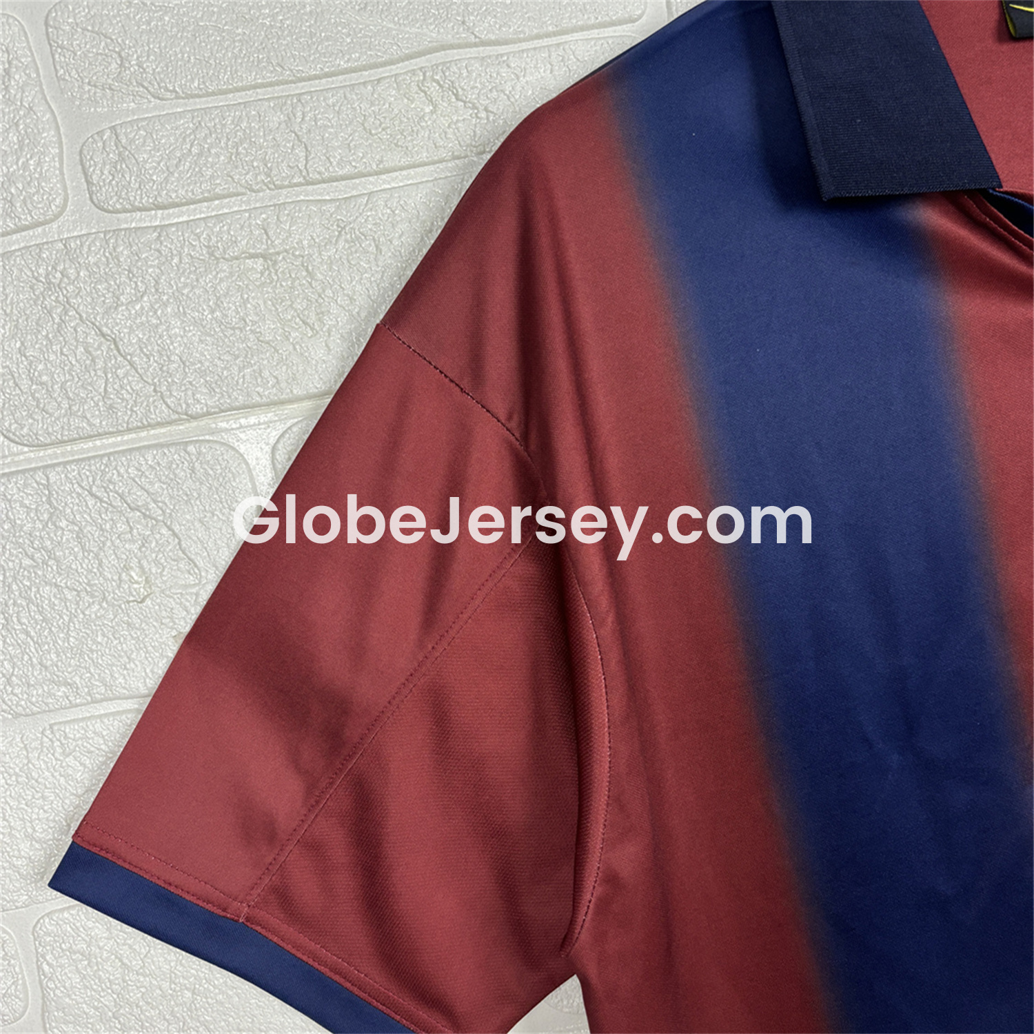 GlobeJersey-Barcelona x Travis Scott 2000-01 Home Retro Style Skeleton Jersey With Back Printing - Fans Version